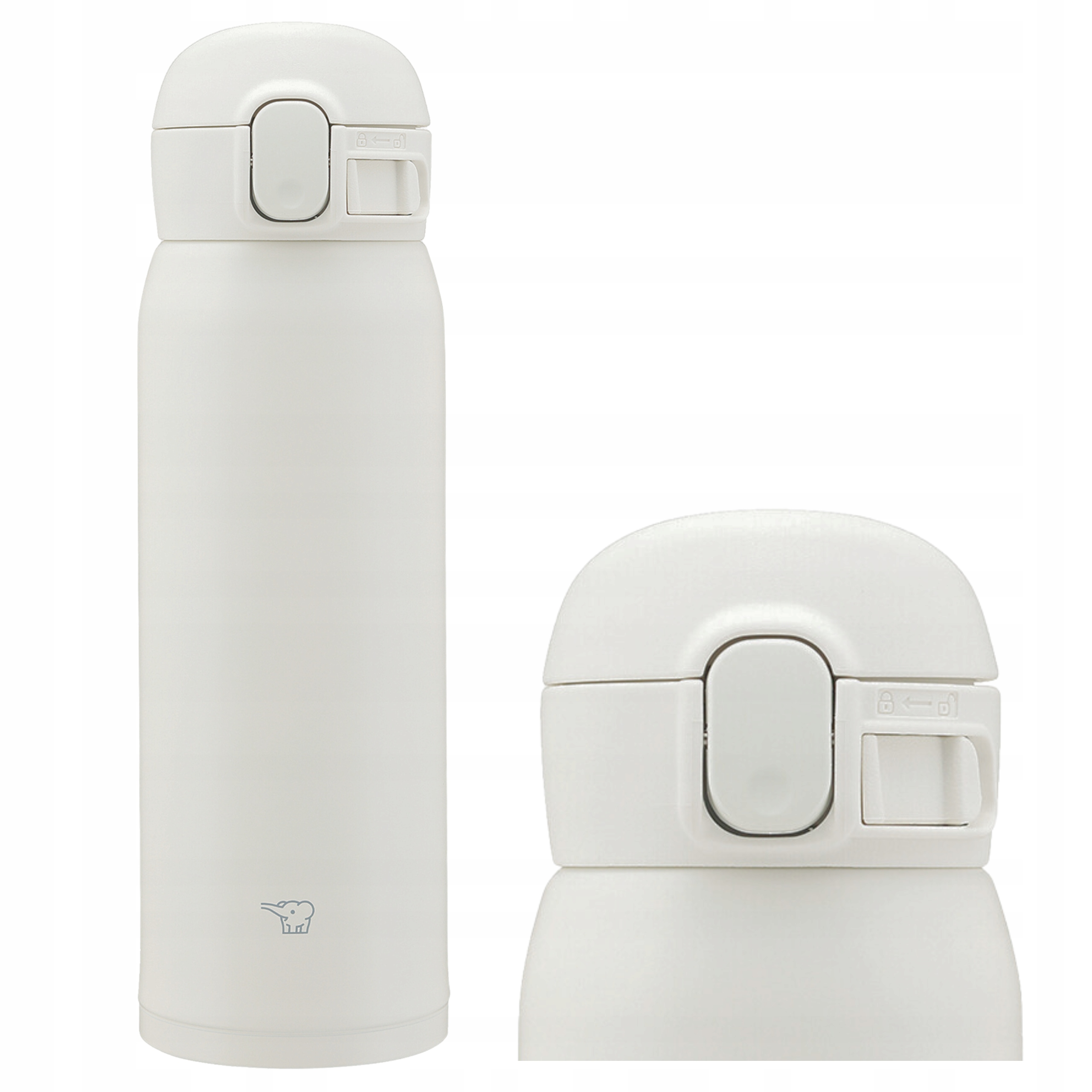 Zojirushi Termohrnek na čaj a kávu SM-WS48-WM 480 ml Bílá termoska