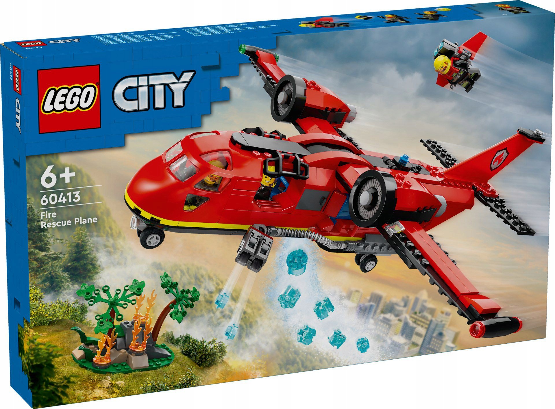 Lego 60413 City Záchranné Požární Letadlo