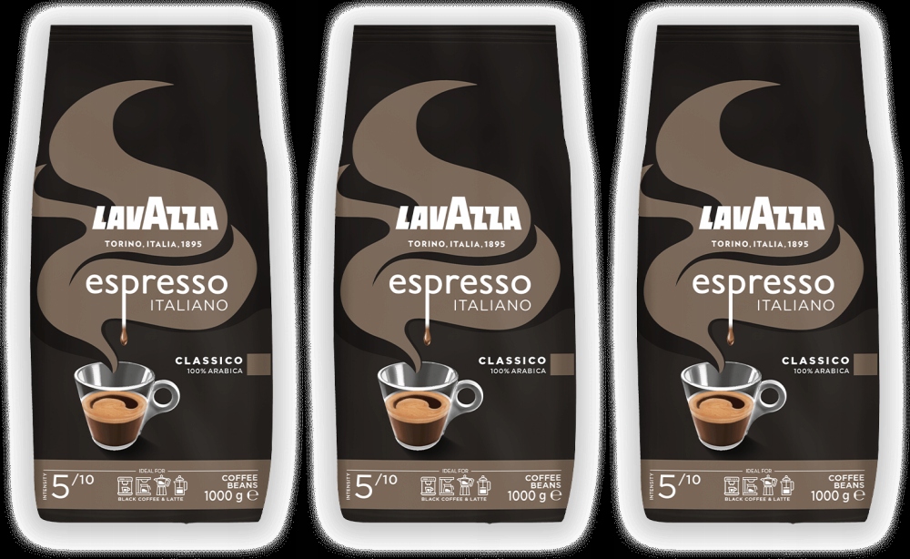 Kawa ziarnista Lavazza Espresso Italiano Classico 1kg x3