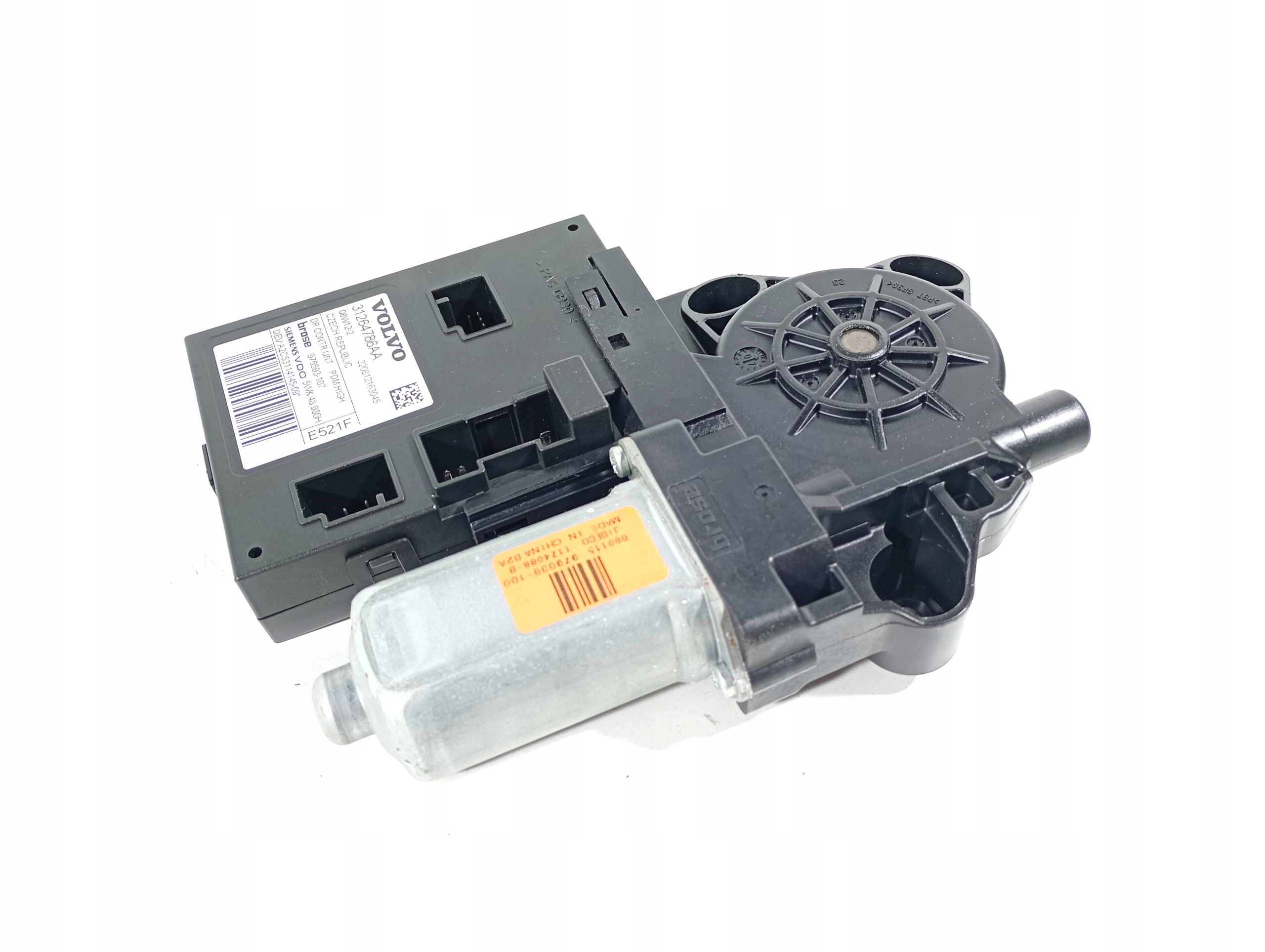 Volvo V50 S40 04-12 engine mini motor windows right front OE 31264786AA