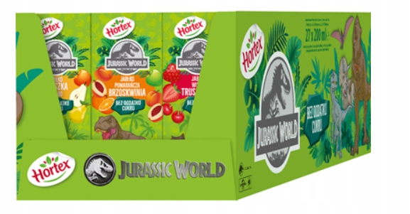 Levně Leon Jurrasic Hortex nápojový mix karton 200 ml 27 kusů