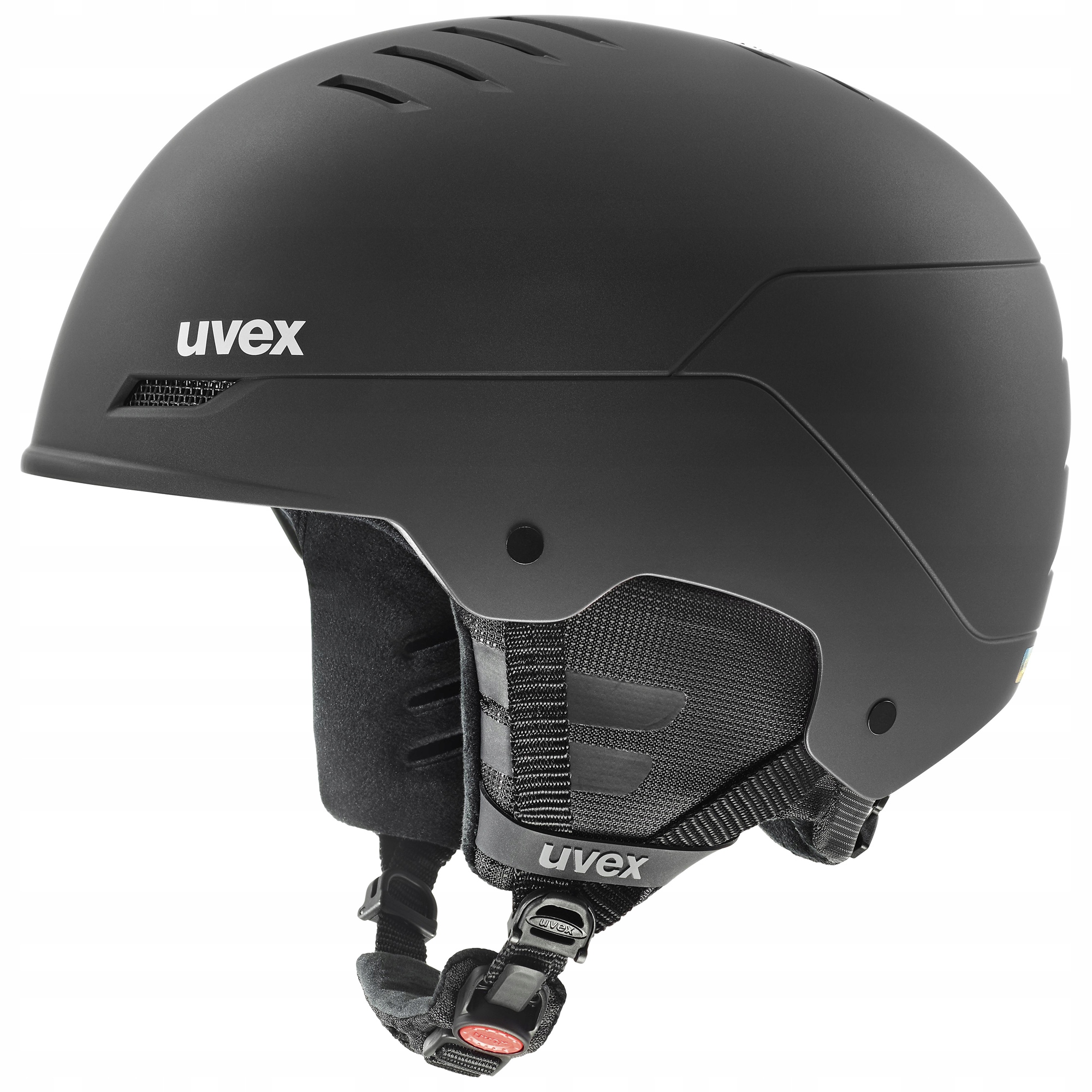Kask narciarski snowboardowy Uvex wanted czarny mat rozmiar 58-61