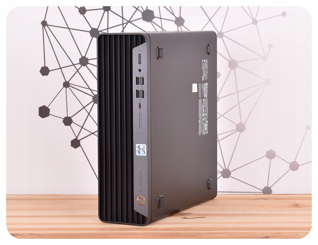 HP EliteDesk 800 G6 i7-10700 16GB 512GB SSD NVMe Win11Pro SFF Do Biura Dołączone oprogramowanie Zainstalowany System Windows 11 PRO PL. Antywirus.