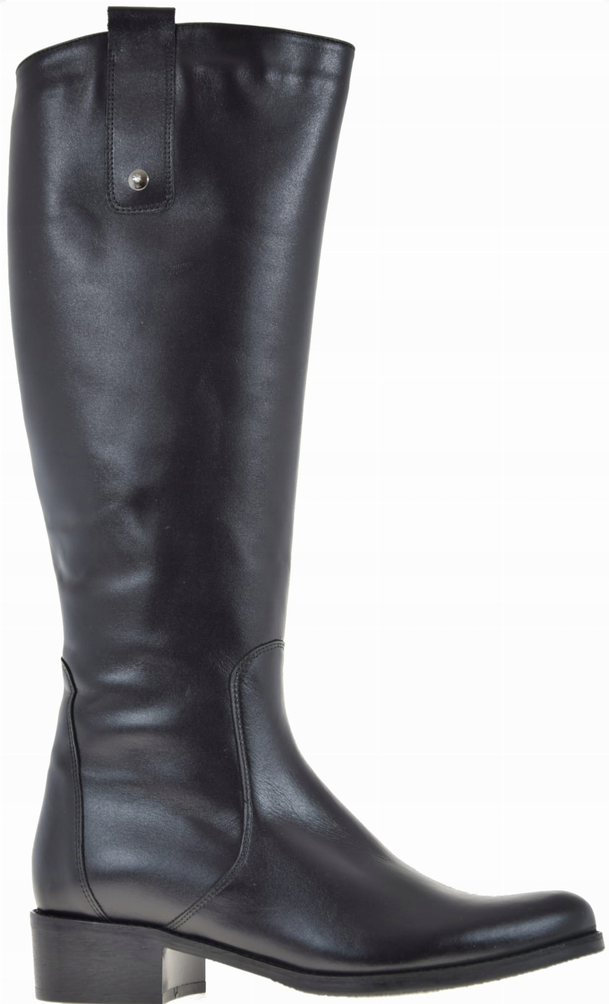 Exkluzivní Kozačky Acord 1199 Kůže Černé Kozačky Dámské Zimní Kozačky Vel.