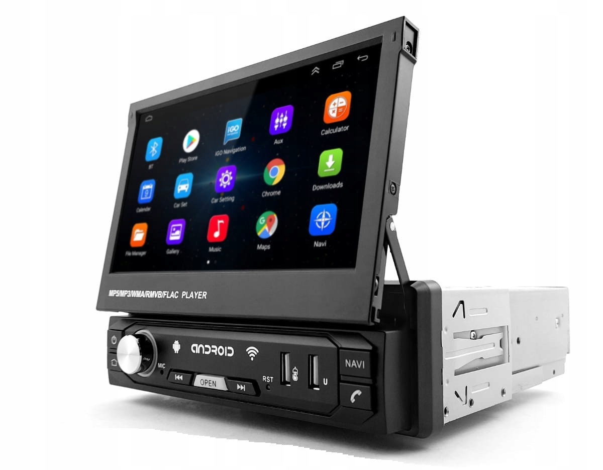 Autorádio Navigace Gps 7 Android 16GB Wifi Bluetooth Wifi 1 Din