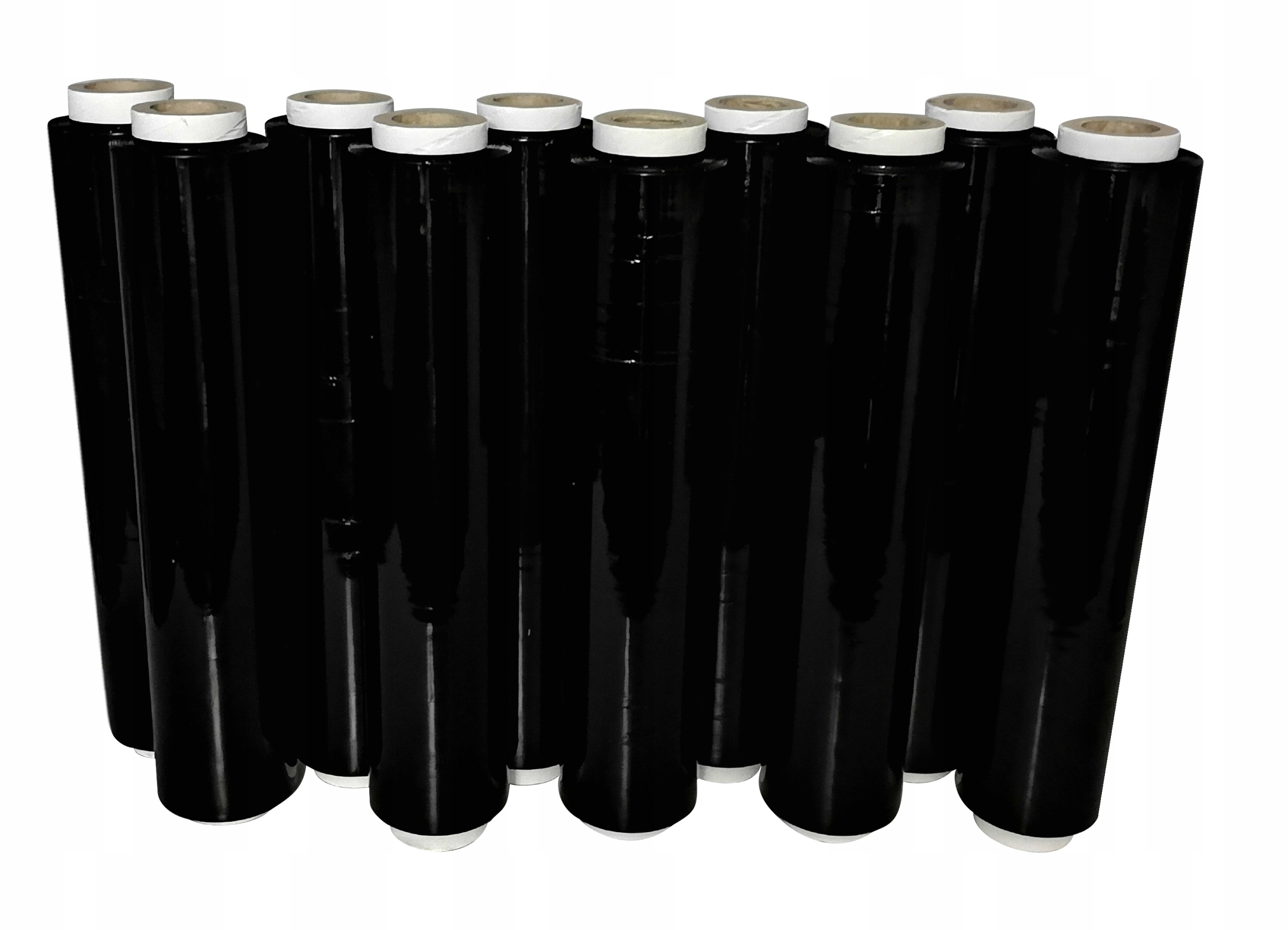 FOLIA STRETCH 3kg x 10szt Strecz CZARNA MOCNA