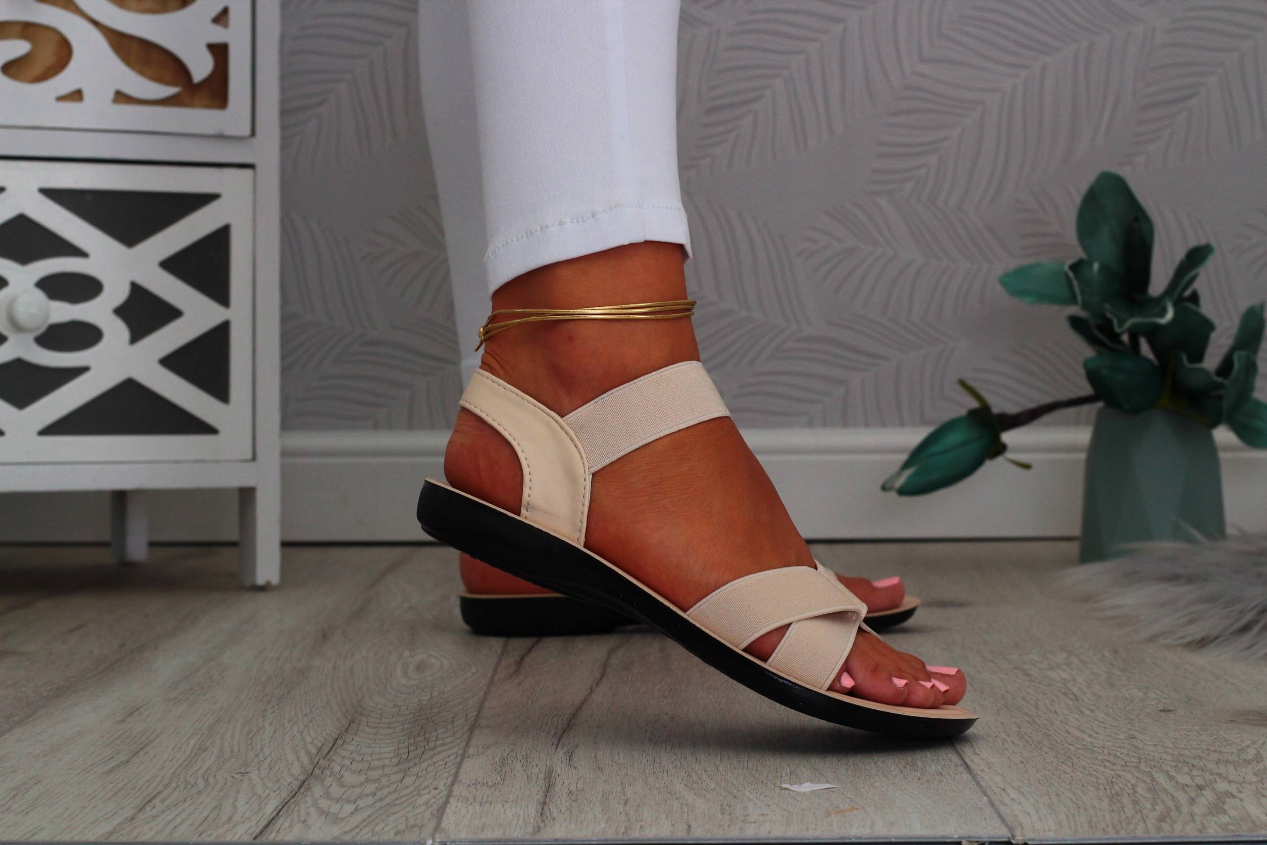 SANDAŁY DAMSKIE SPORTOWE GUMA PŁASKIE Rozmiar 41