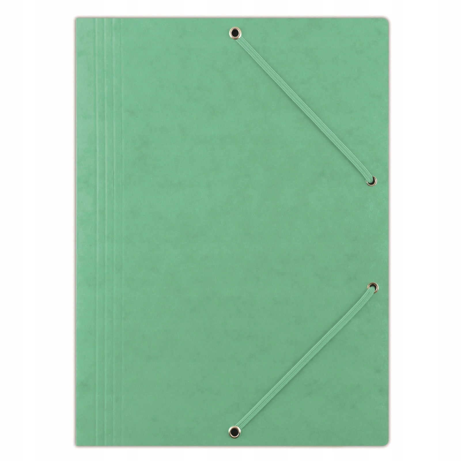 

Teczka z gumką powlekany woskiem 390g/m2 zielona