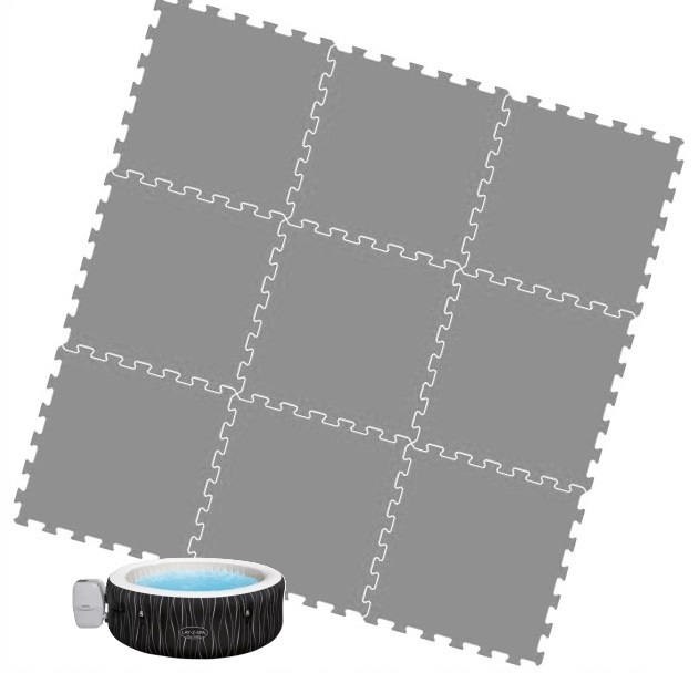 Penová Podložka Pod Basen Bestway Lay-z-spa Hollywood 196 CM