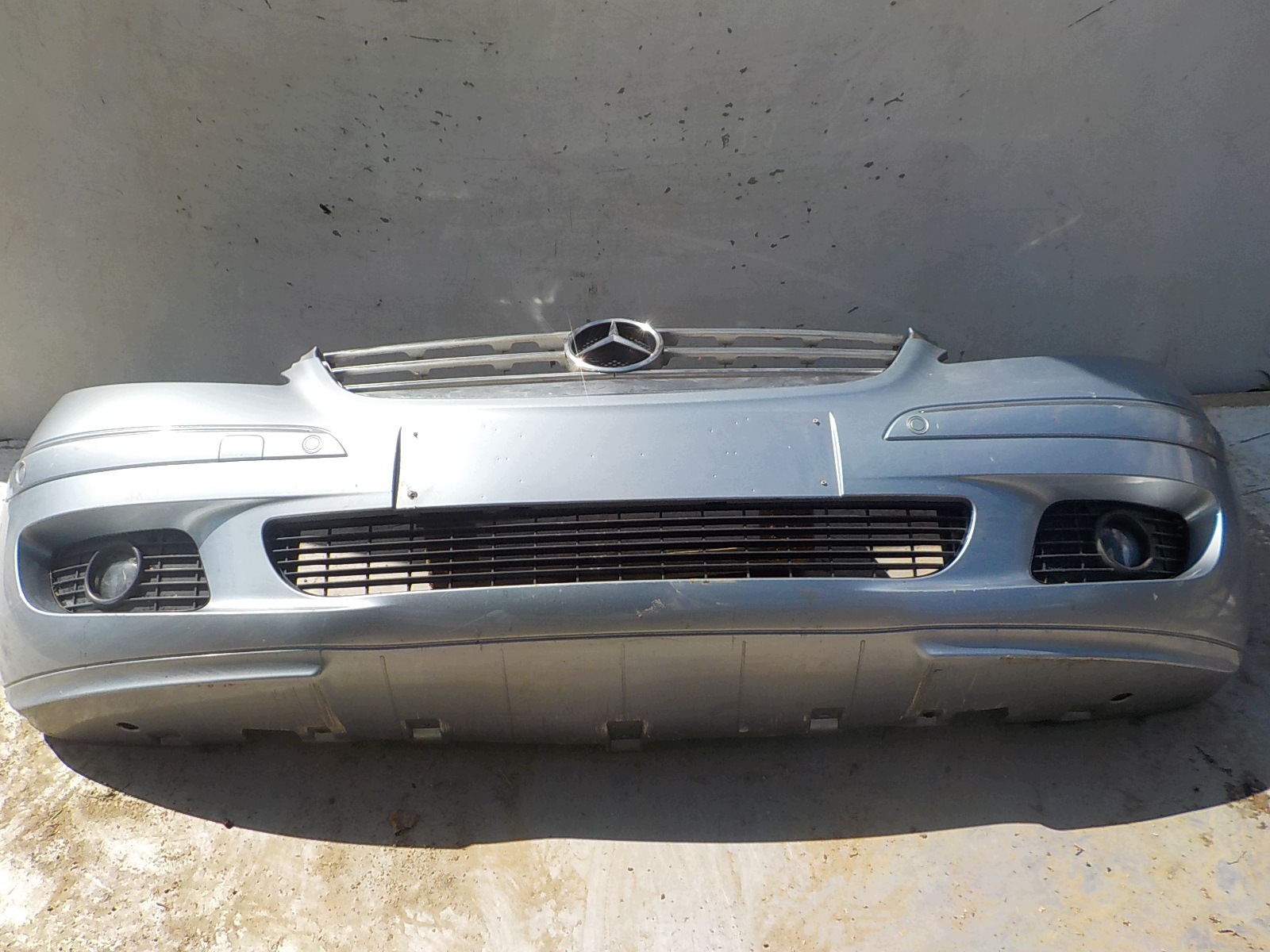 601 MERCEDES-BENZ KLASA A (W169) bumper front front