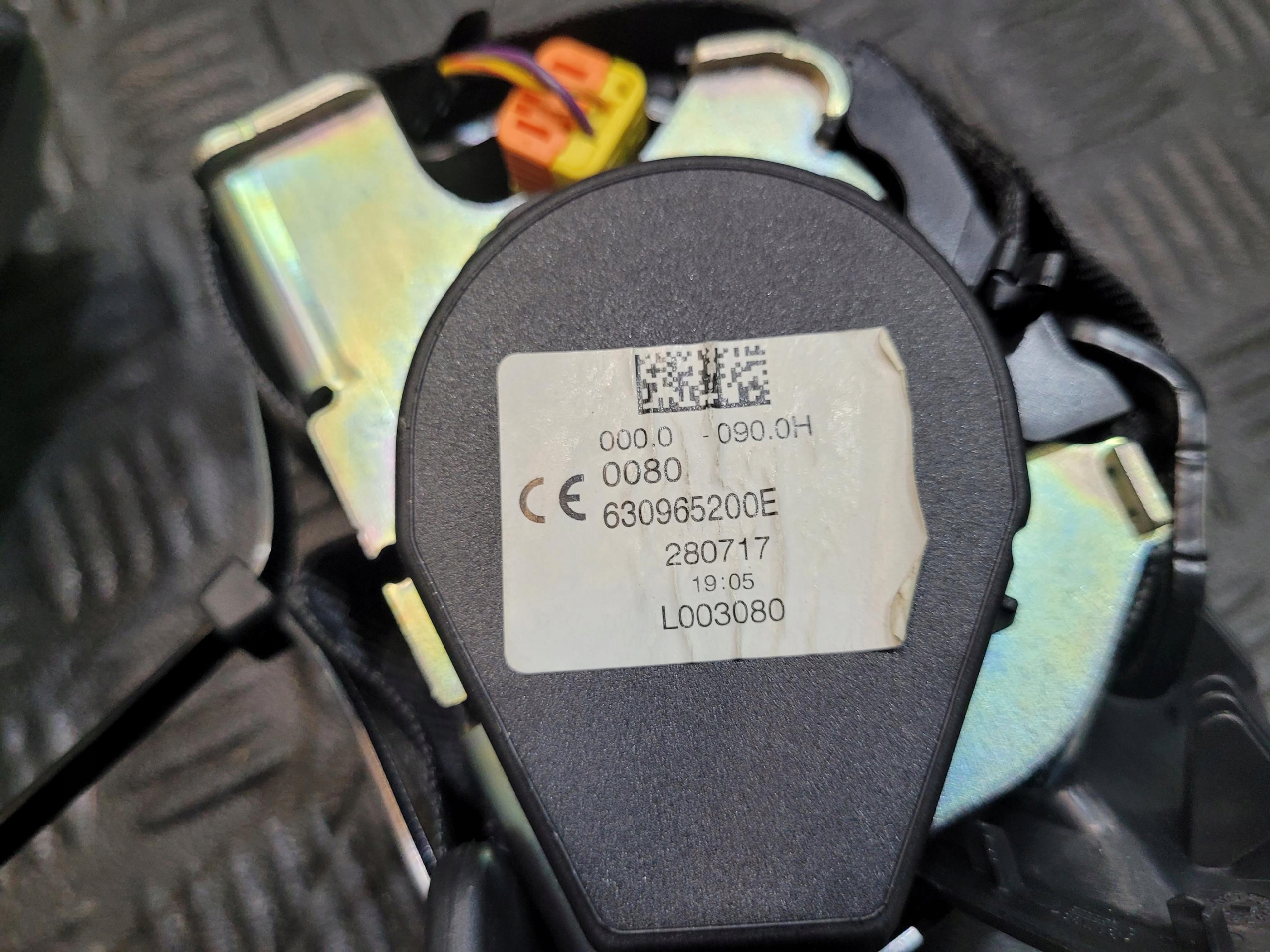 Gurten Sicherheits heck hinten links rechts mitte VOLVO S90 II
