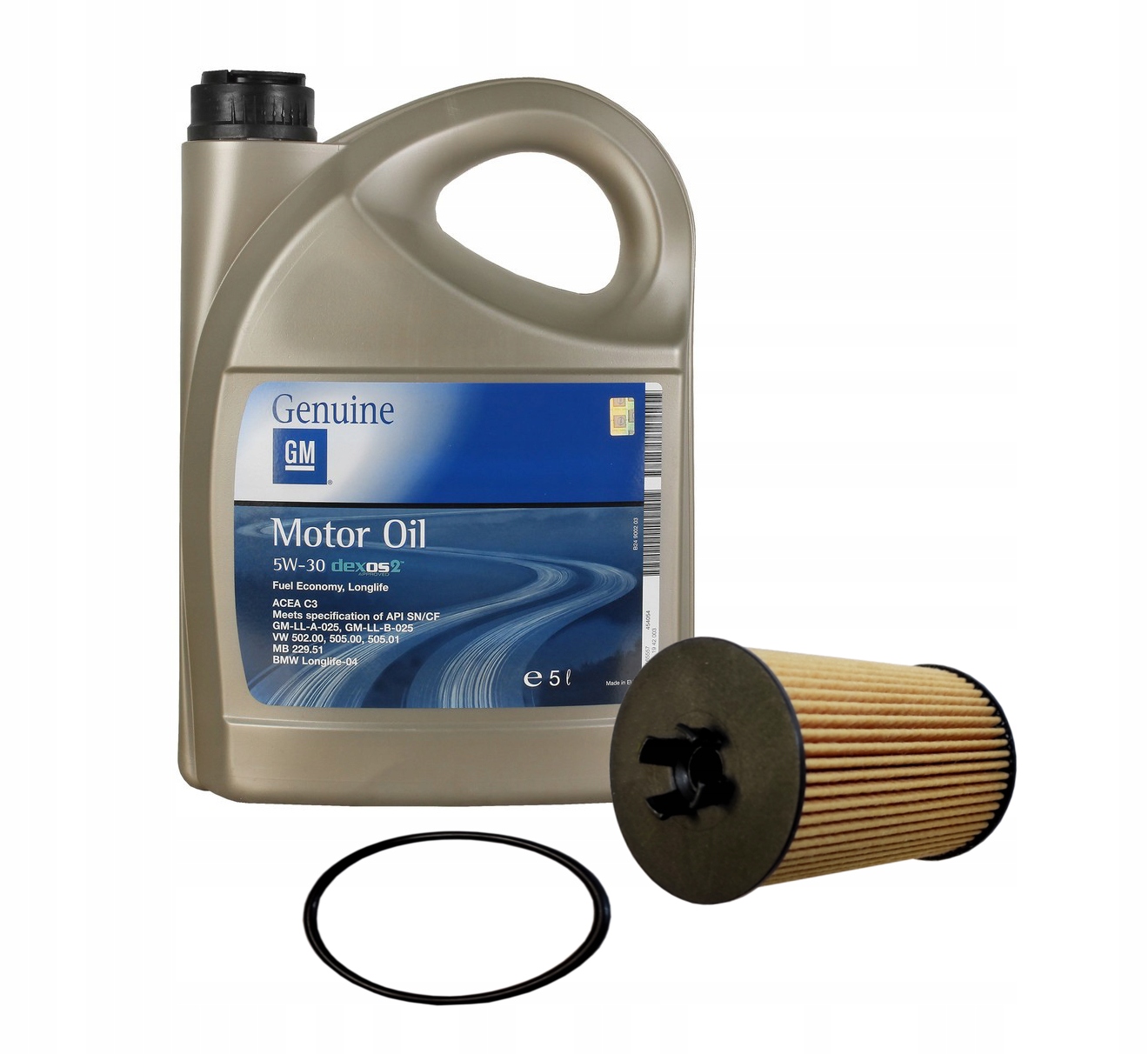 Opel Insignia 1.4 1.6 1.8 olej Gm 5W30 filter