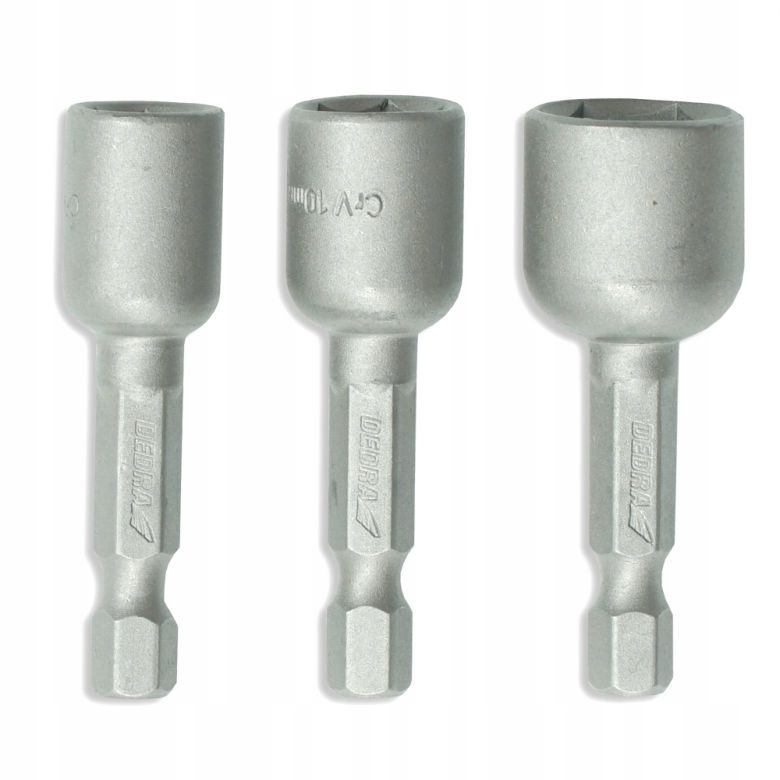 

Zestaw Nasadek Magnetycznych 8,10,13X48MM Dedra