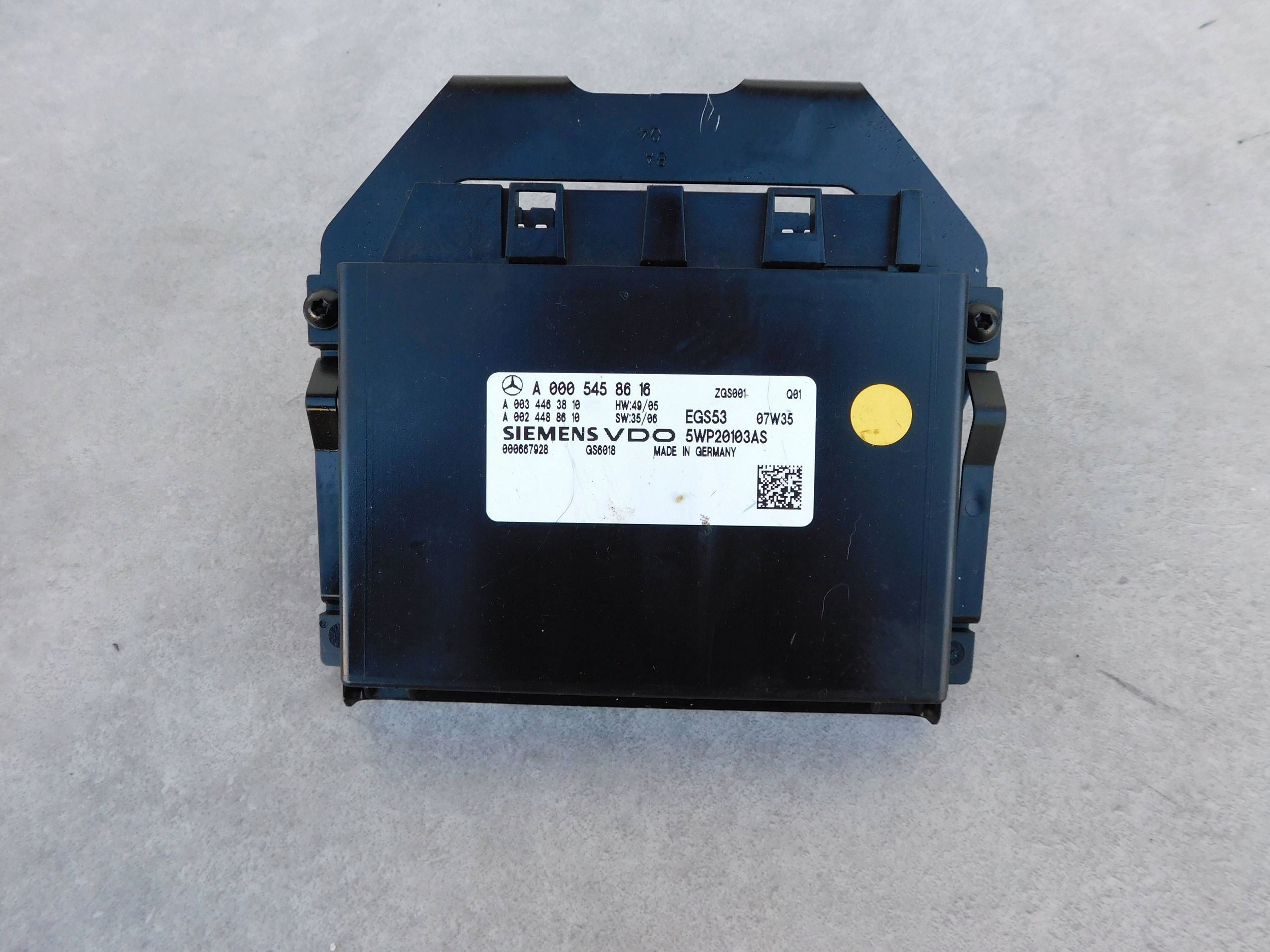 A0005458616 Computer Bedienteil automatycznej Getriebe getriebe Sprinter 906
