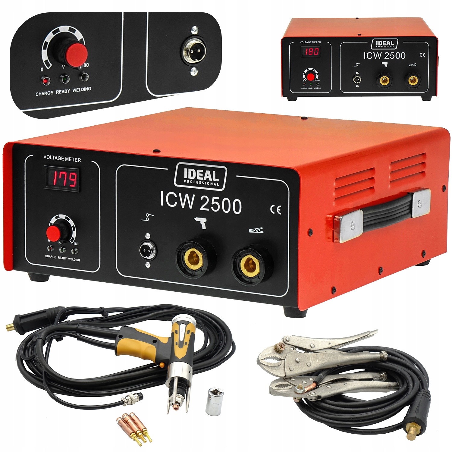 Przypawarka do trzpieni Ideal Icw 2500 8mm 230V zgrzewarka kołków śrub