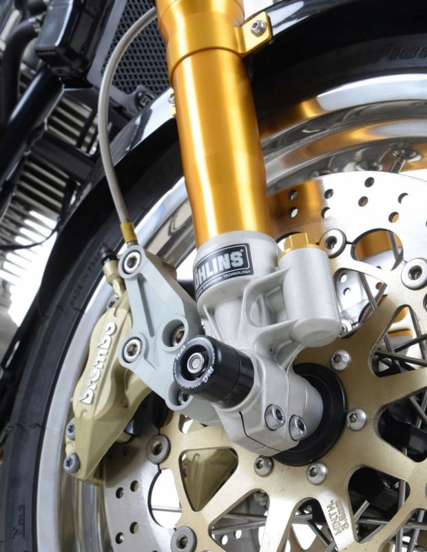 Slidery Predného Odpruženia Rg Norton Commando 961 Sport 15- 22 Black