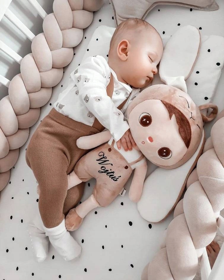 Oryginalna Lalka METOO Beżowy Króliś + imię Marka Metoo