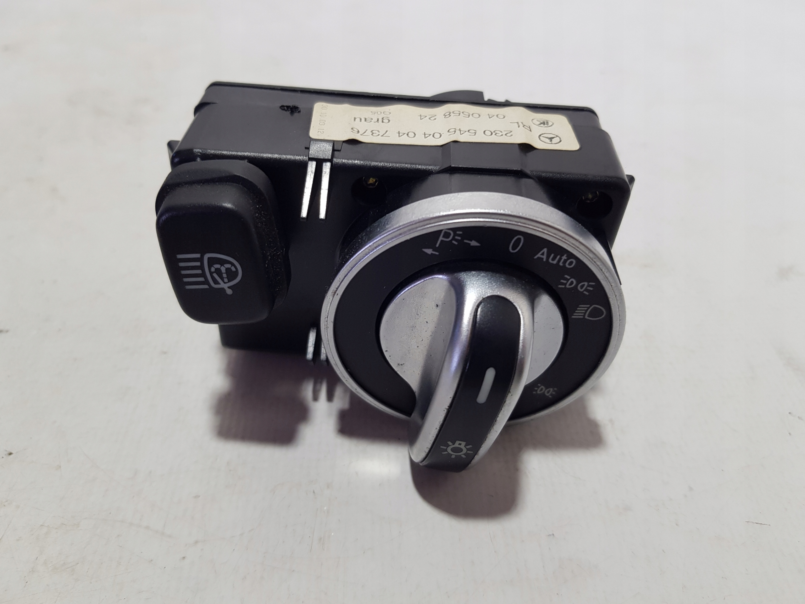 switch light switch MERCEDES SL R230 W230
