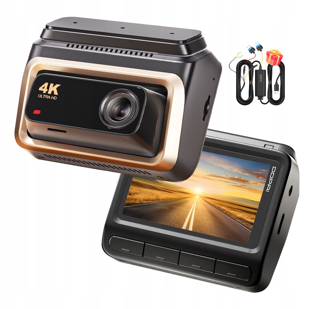 Automobilová Kamera Ddpai Videorekordér Z60 Pro 4K Hdr Gps Hardwire Kit