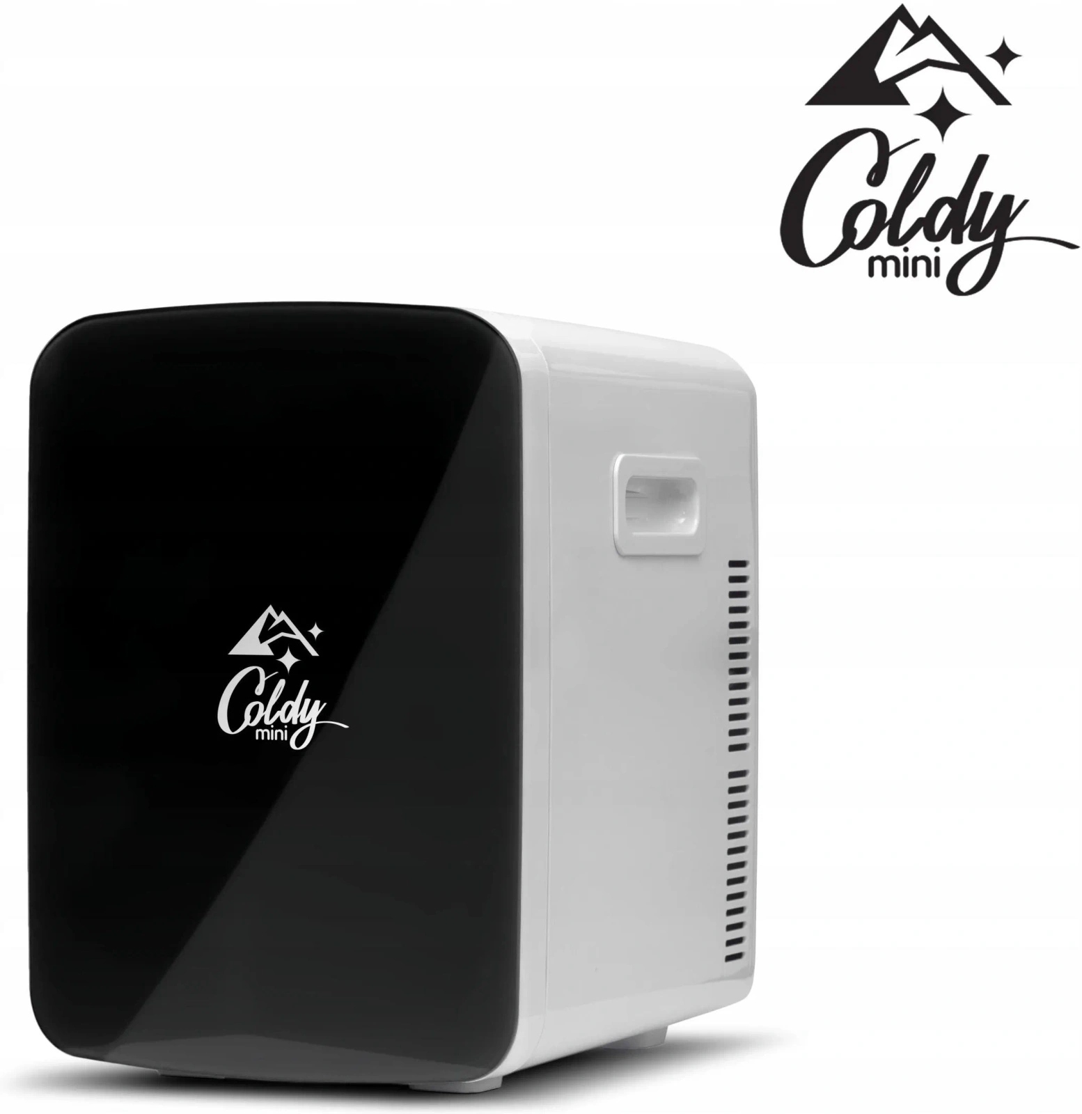 Chladnička do pracovny Coldy Mini – černá, 10 l, turistická automobilová