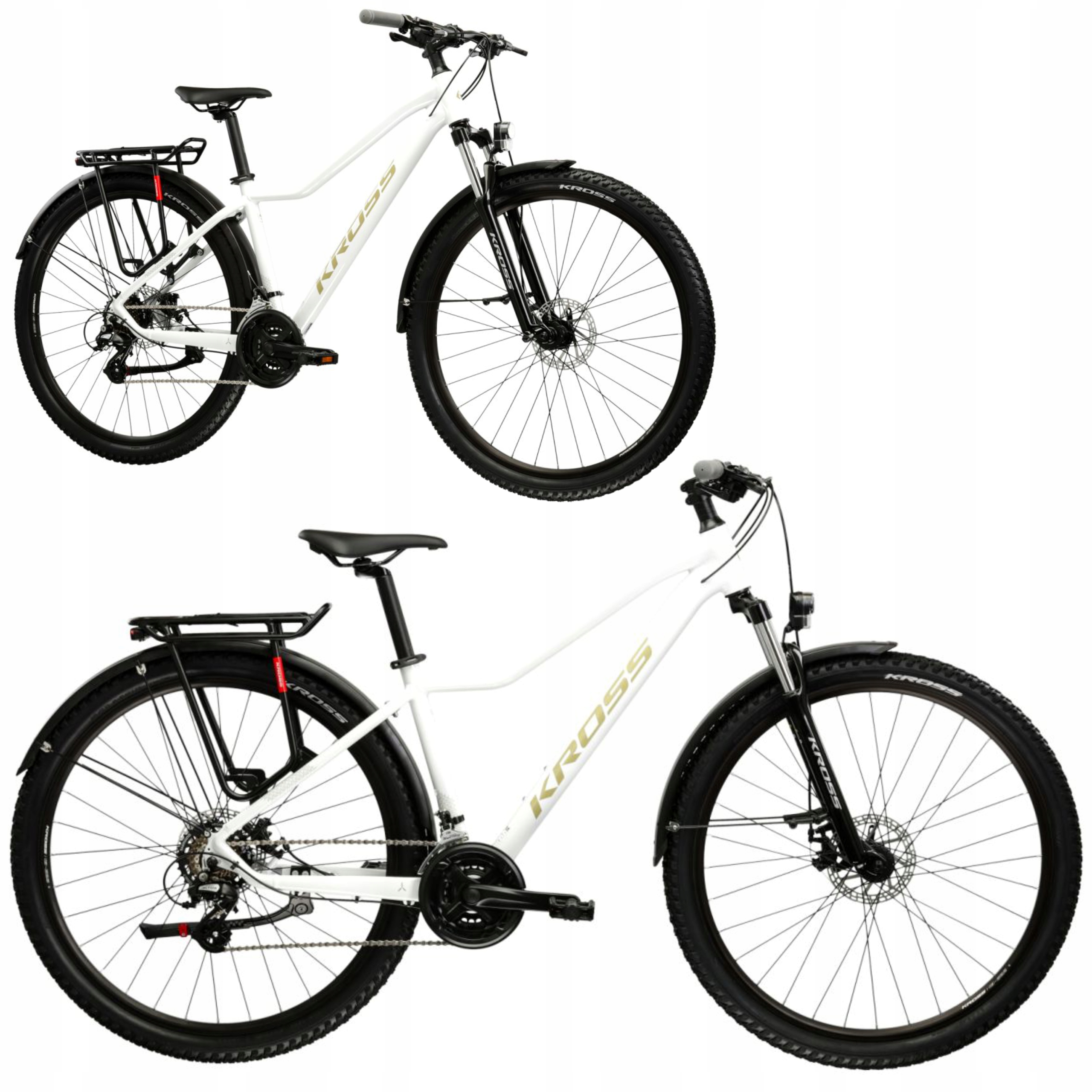 Rower Mtb 27,5" Kross Lea 2.0 Eq rama S 15" biały R25