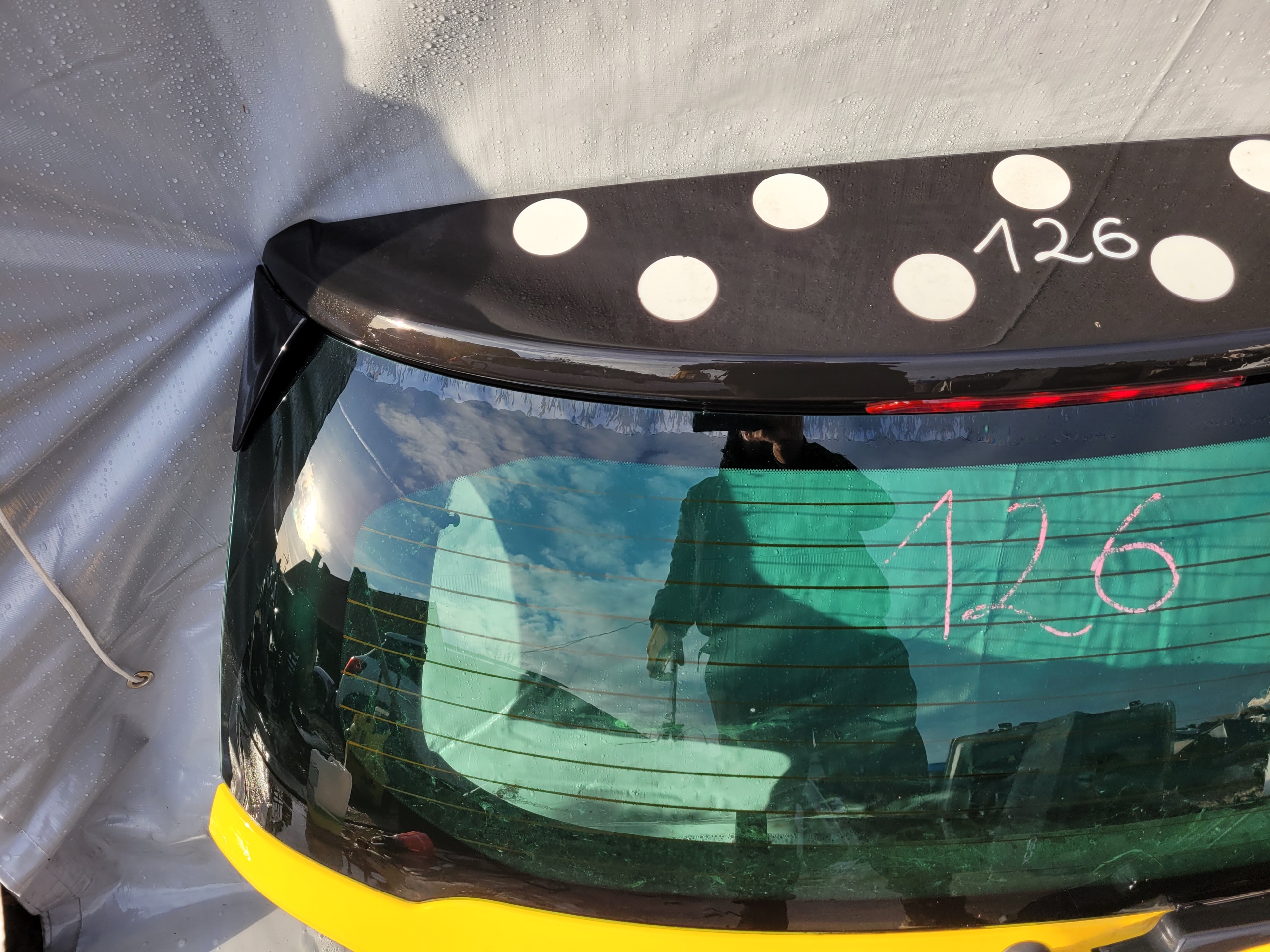 trunk door boot rear rear part CITROEN DS3 DS-3