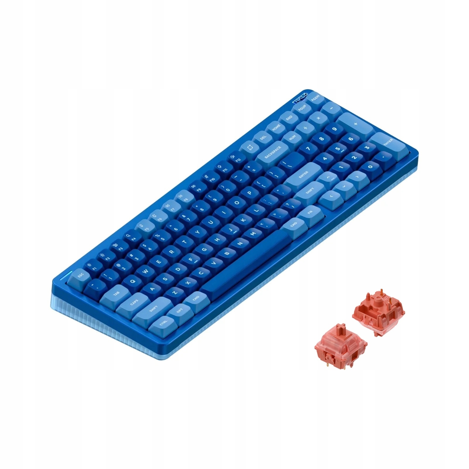 NuPhy Halo96 V2 Bezprzewodowa Klawiatura Mechaniczna Qmk/via Raspberry