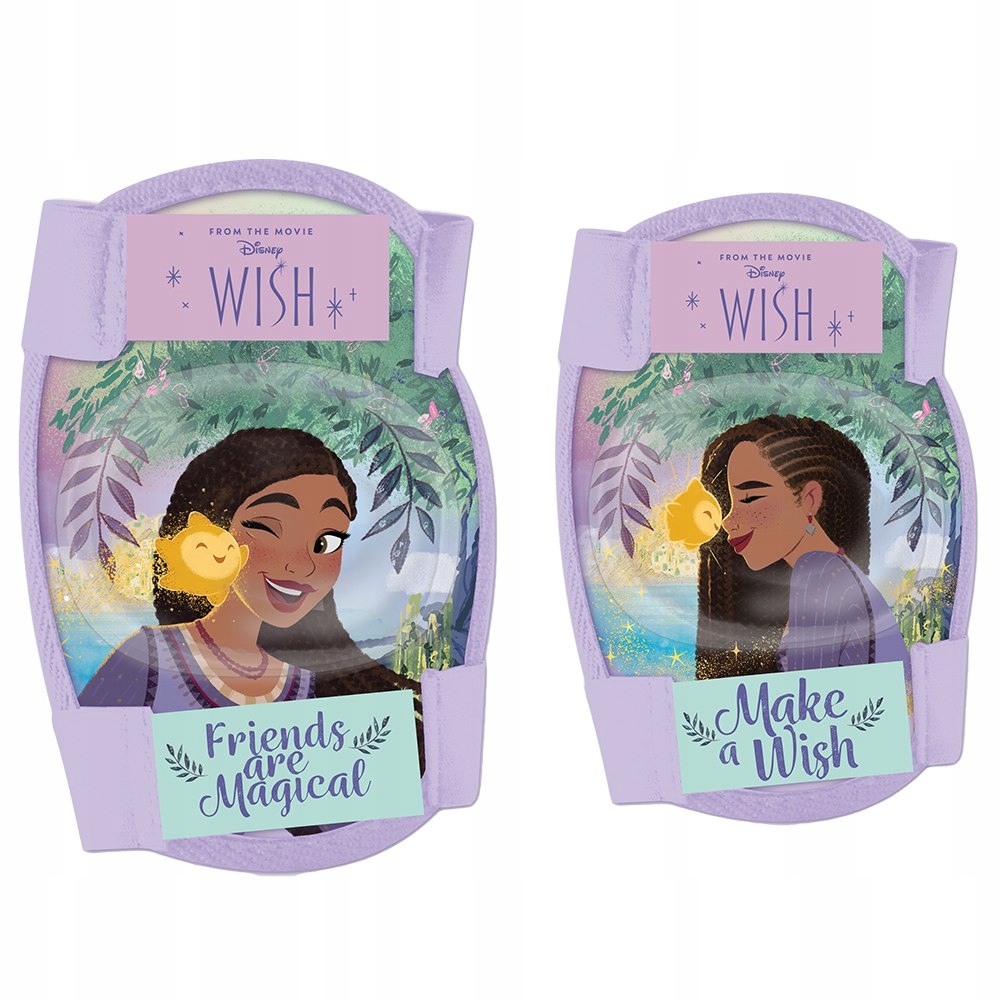 Ochraniacze na rower/rolki dla dziewczynki - Kolana i łokcie - Życzenie