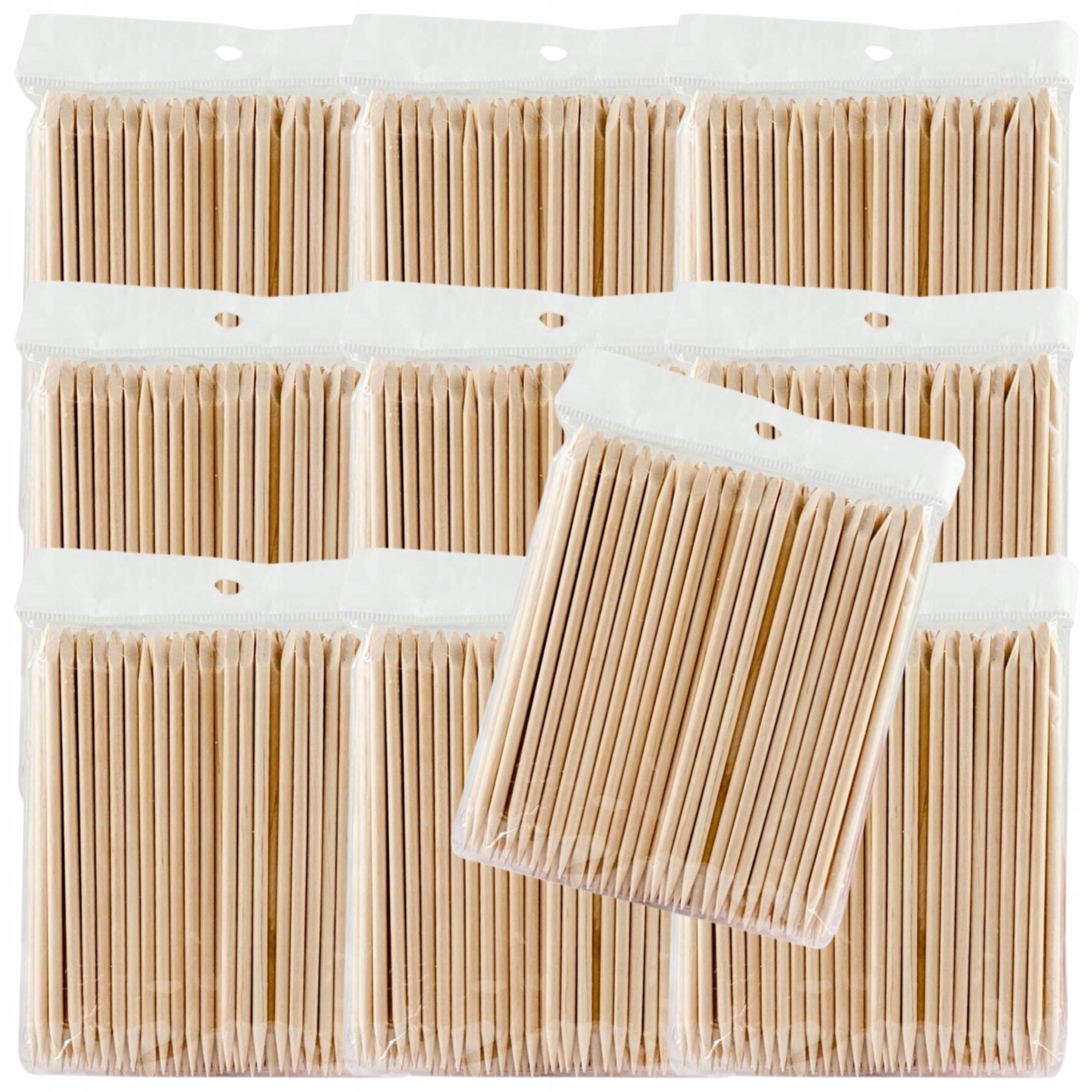 Dřevěné tyčinky na nehty a kůžičku Manikúra a pedikúra 9,5 cm 1000ks