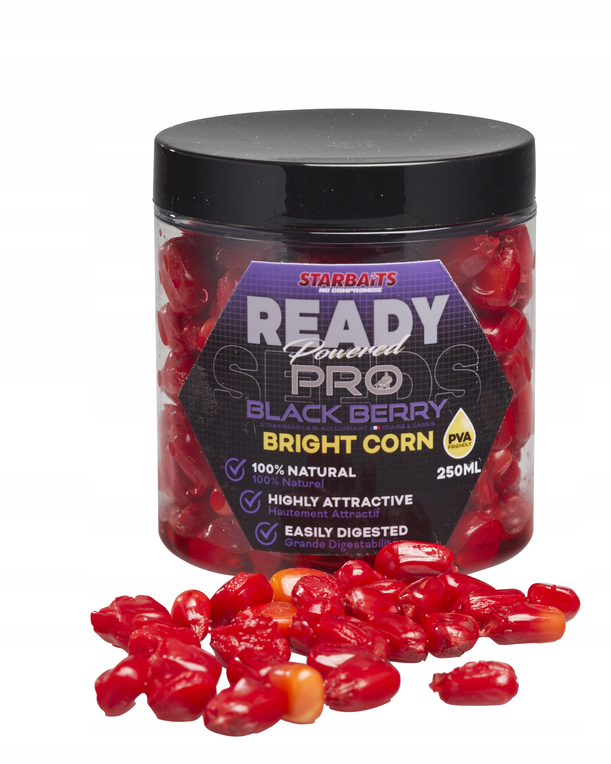 Starbaits Ready Seeds Bright Corn Blackberry 250ml