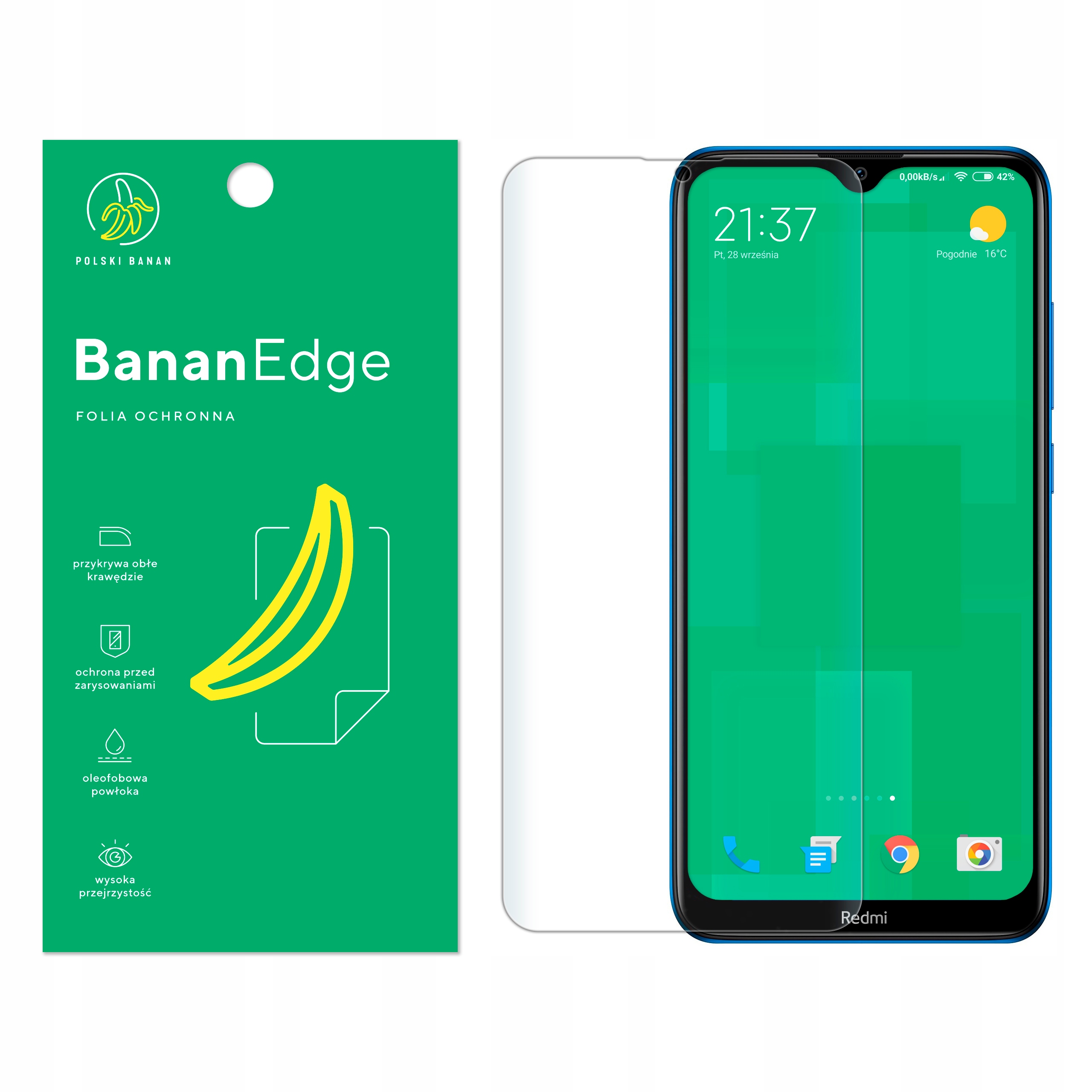 

Folia Ochronna Polski Banan do Xiaomi Redmi 8 8A