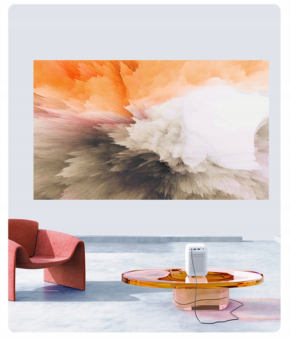 Projektor Wanbo T4 Android Full HD WiFi Głośność pracy 38 dB