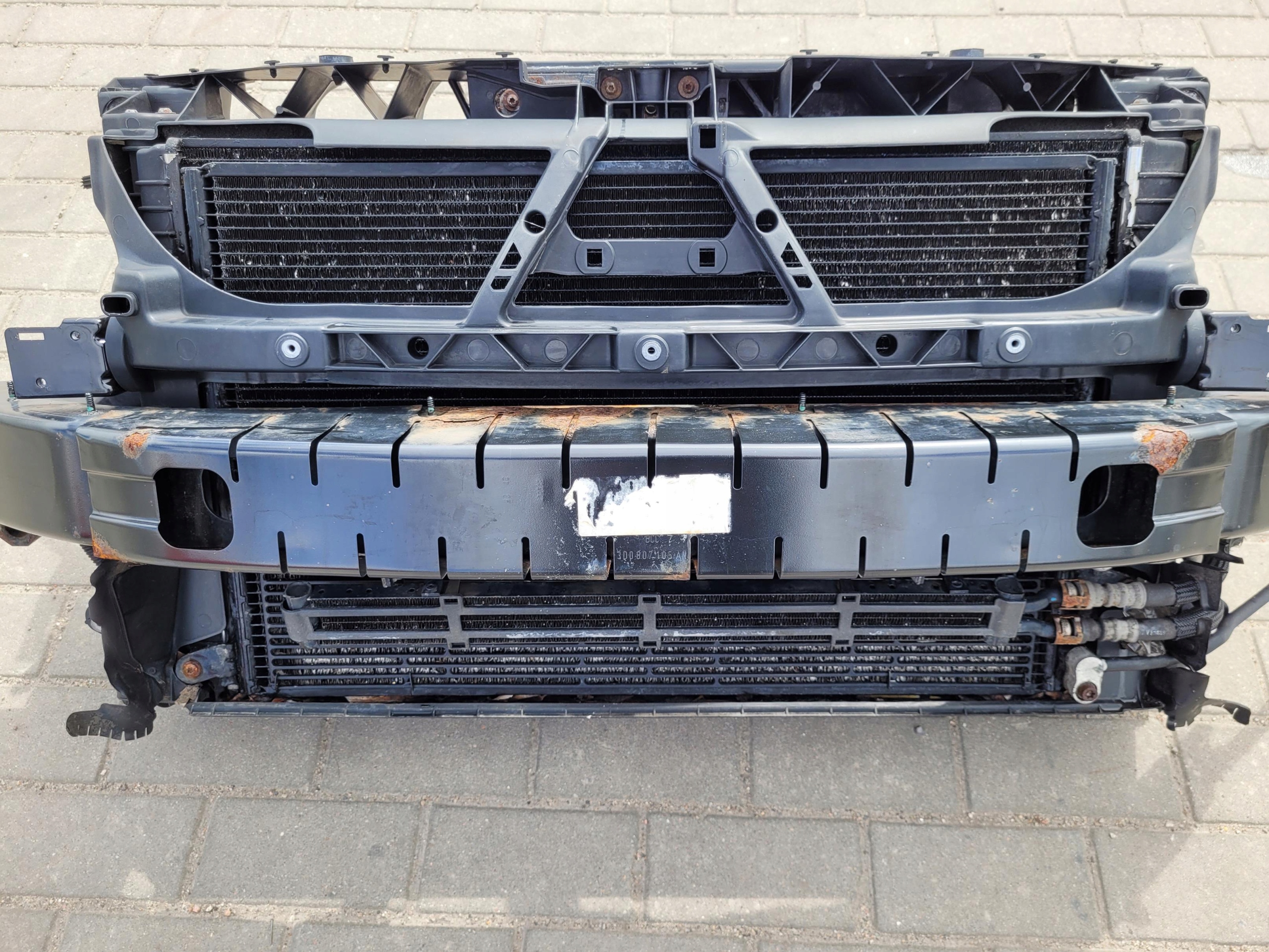 front body wall front pillar sider radiator VW PHAETON LIFT 3.0 TDI