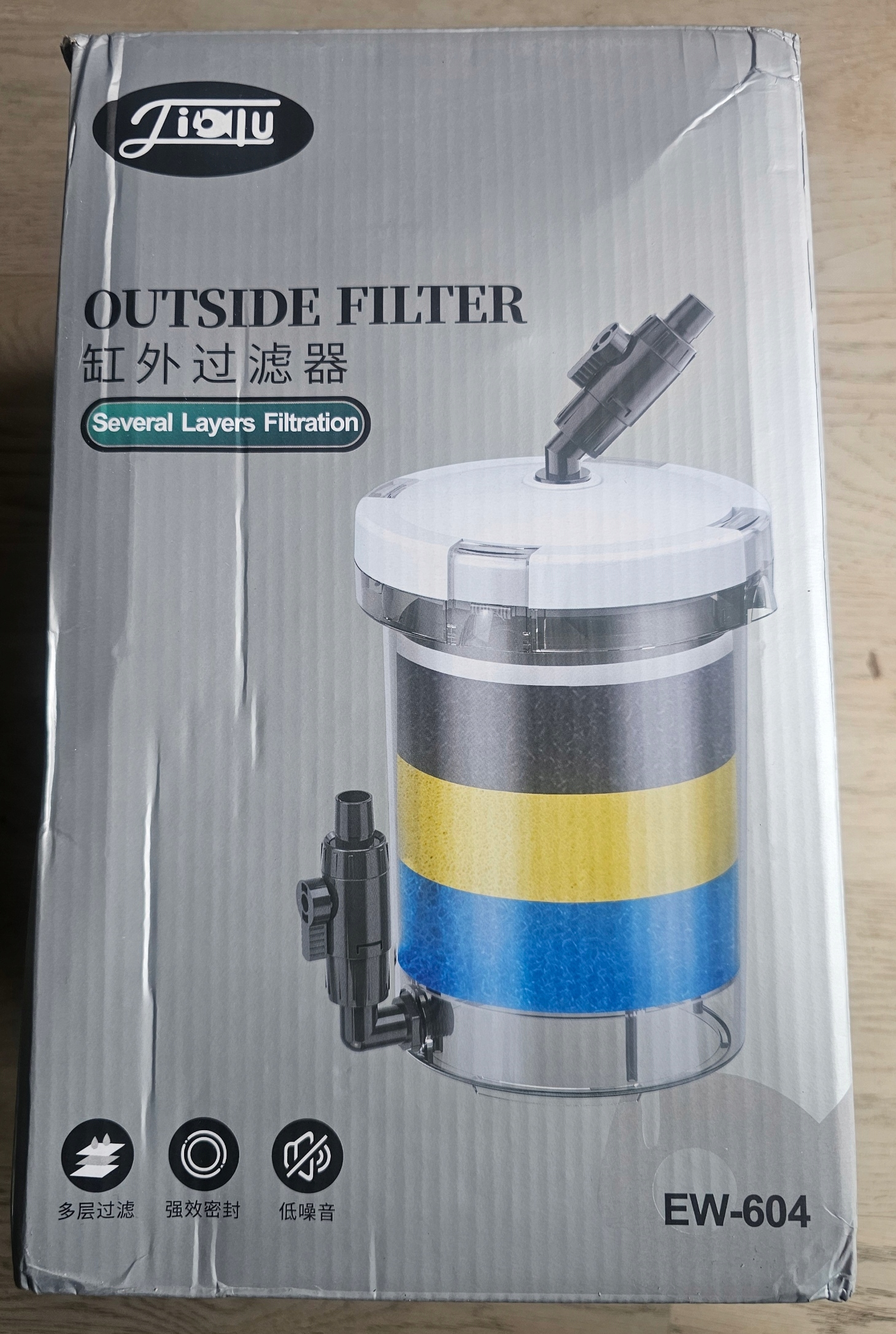 Prefiltrační Kelímkový Filtr EW-604 4L Sunsun