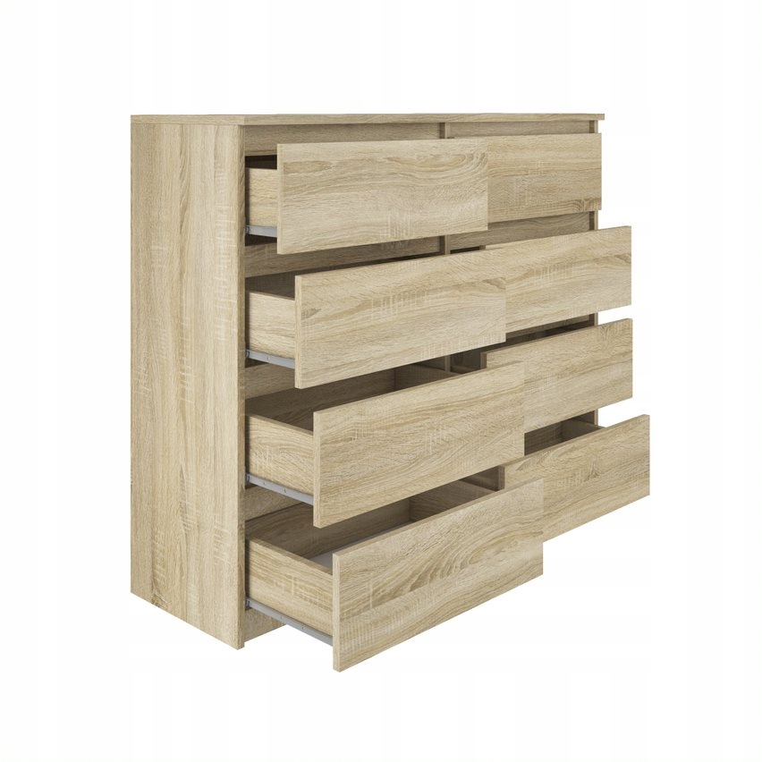 Komoda dąb SONOMA 100cm z szufladami duża pojemna szafka RTV loft SONOMA EAN (GTIN) 5905591243872