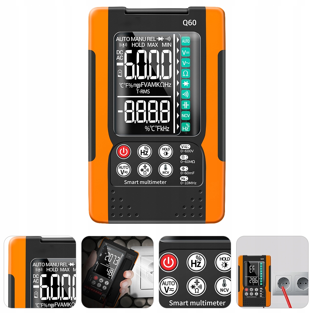 Multimetr Cyfrowy sprzęt pomiarowy Kod producenta 687365