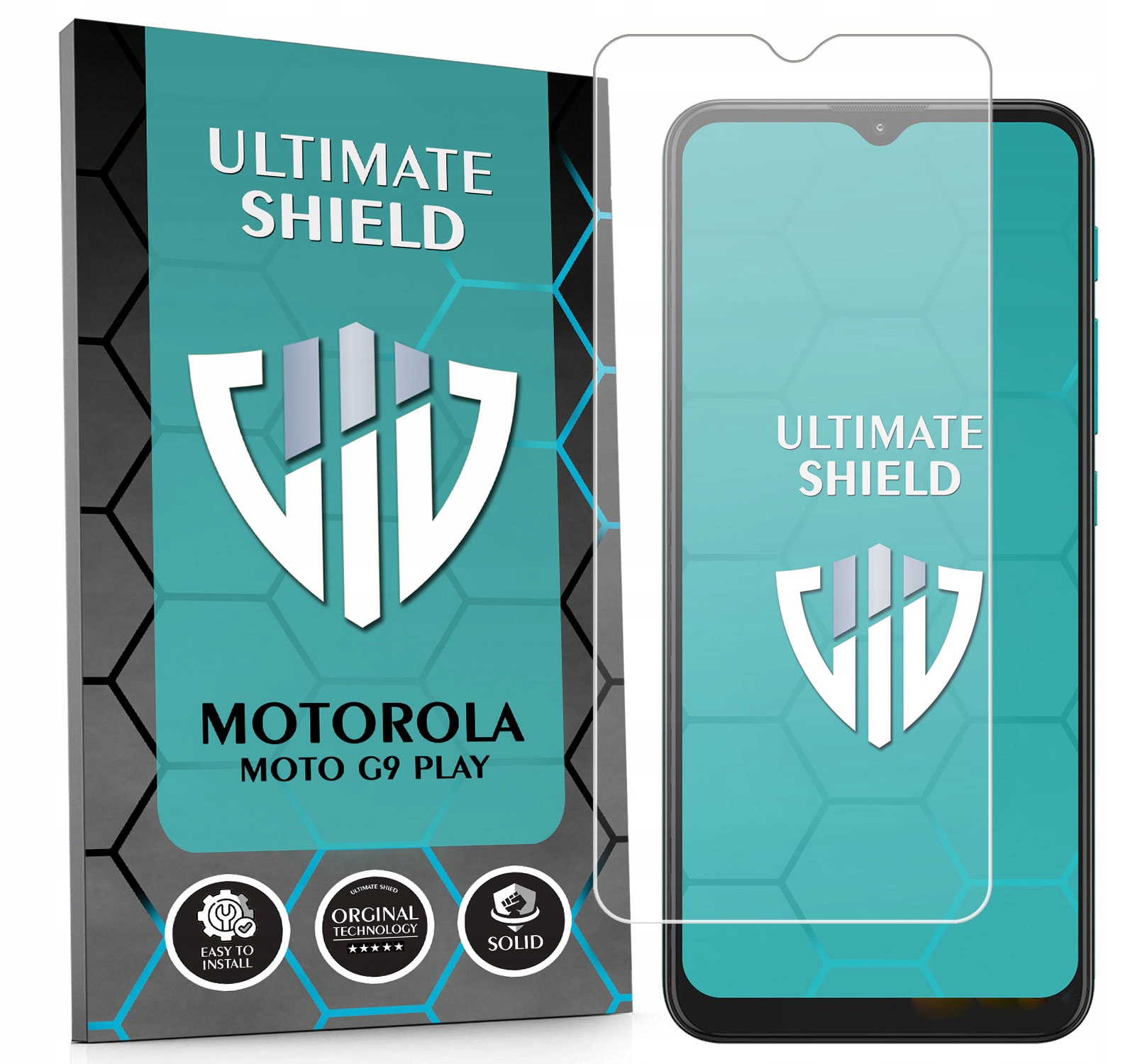 Sklo 3x Displej 7x Fotoaparát Rychlý Objektiv Pro Motorola Moto G9 Play