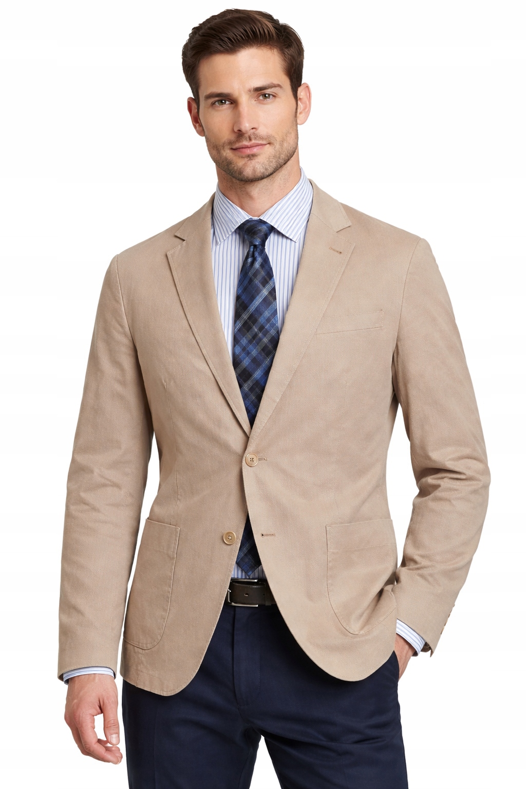 Pier One Sako Pánské Béžové Casual S 1_7