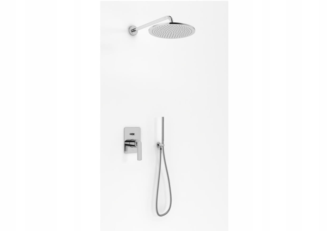 Sprchový set s dažďovou sprchou 25 cm a slúchadlom Axel Experience QW210E