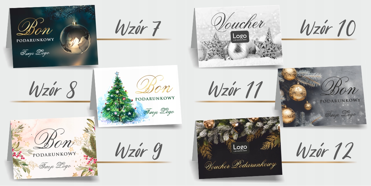 Bony podarunkowe karta upominkowa vocher koperta Marka inna