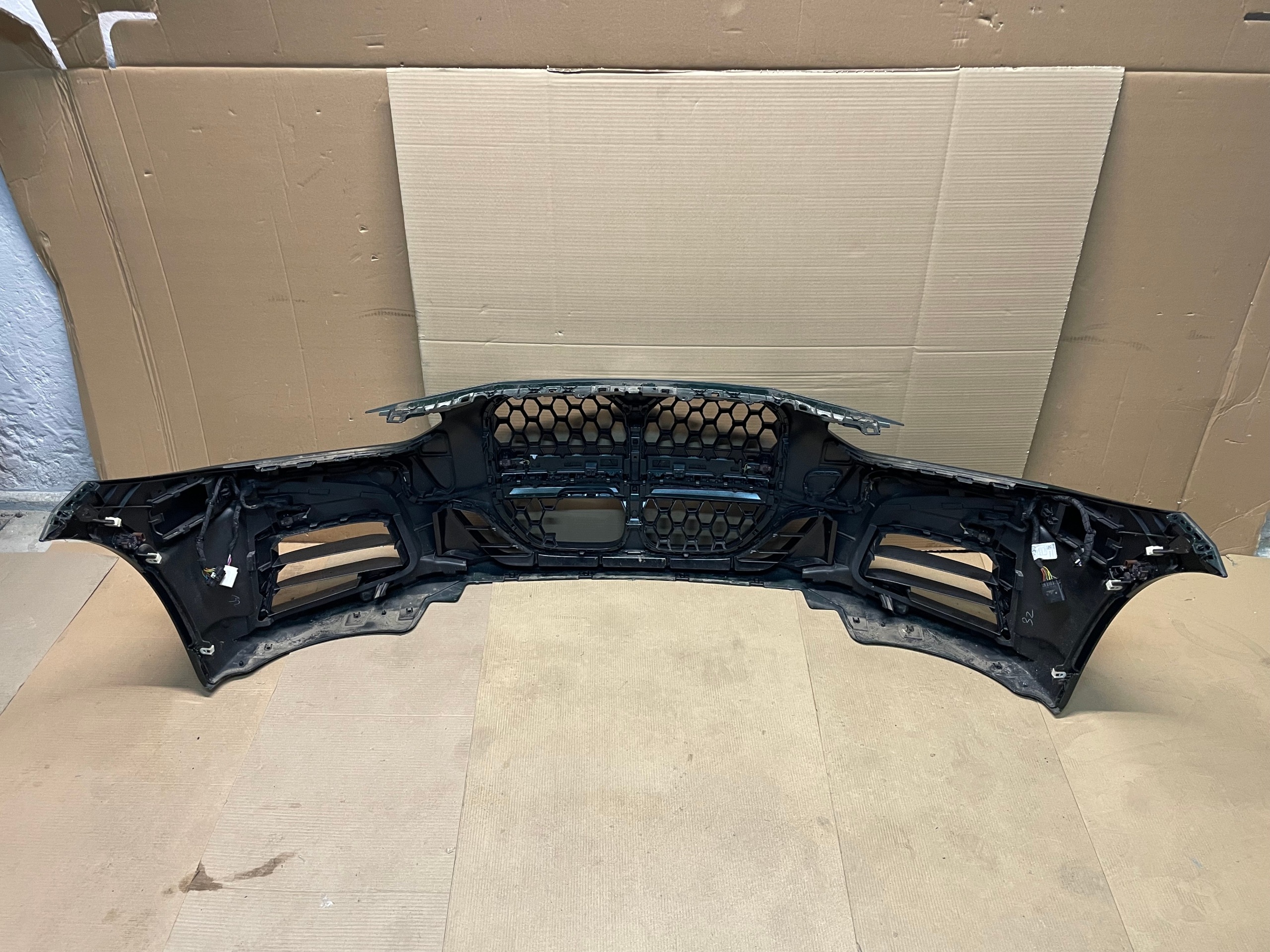 bumper front 6 X PDC + CARBON complete BMW 4 G22 G23 M440iX C4E IDEAL