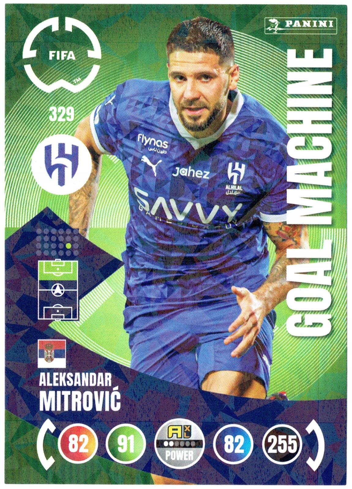 Fifa Club World Cup 2025 Power Goal Machine 329 Aleksandar Mitrovic Al-hila