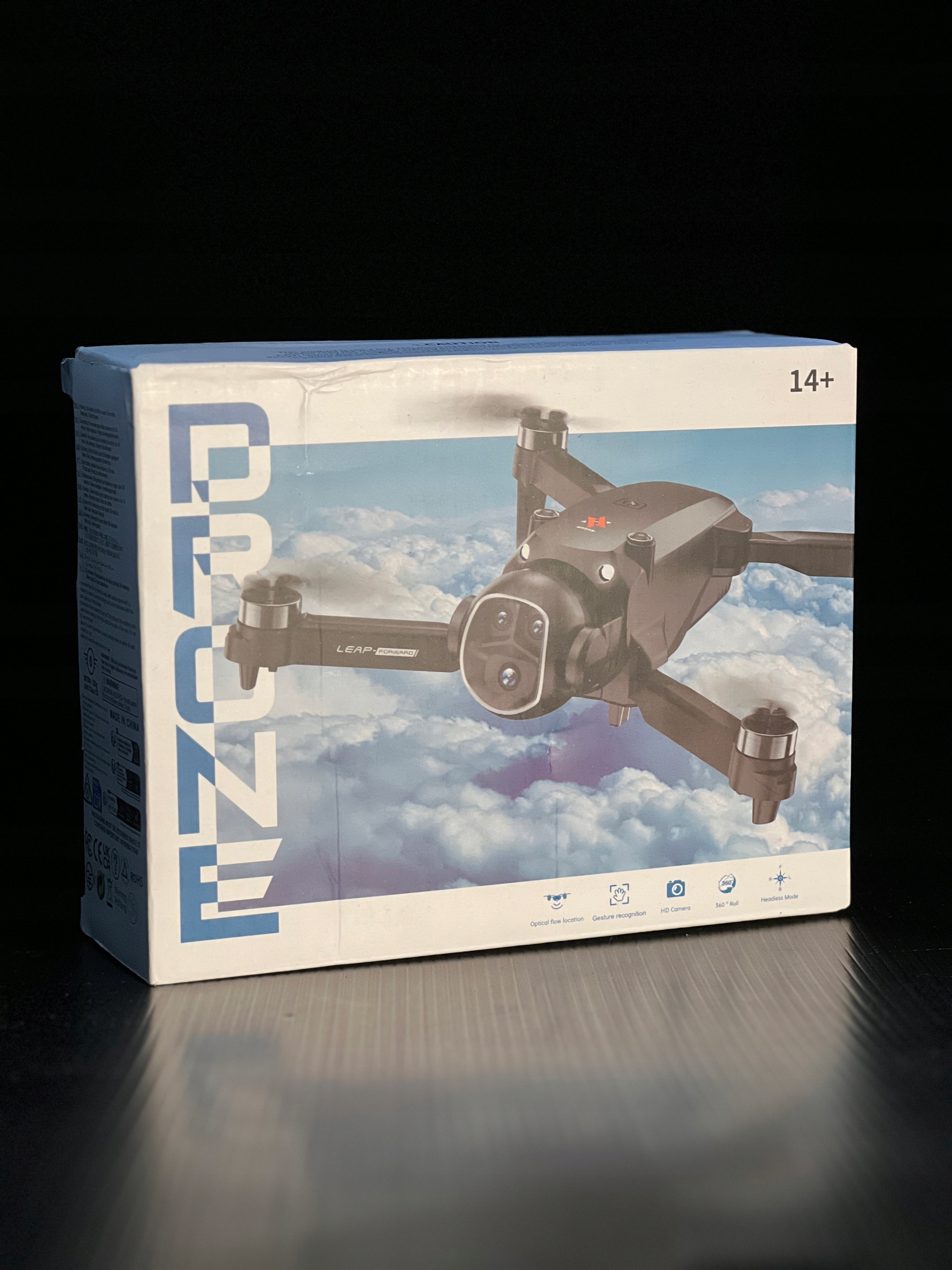 Dron E99 Pro / Leap Formula | HD Camera | Optical Flow | 14+