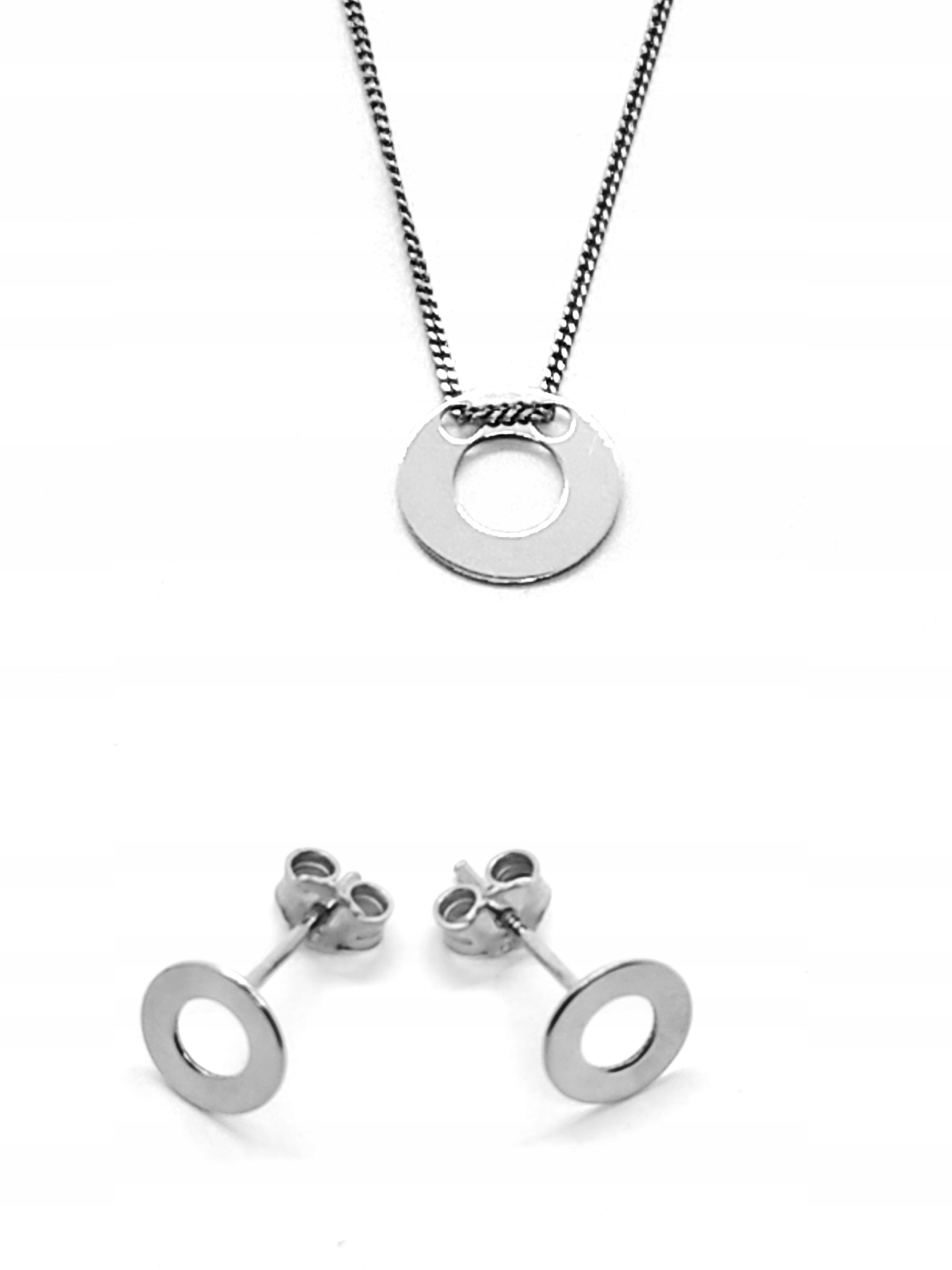 Stříbrný komplet celebrity kolečko ring stříbro 925