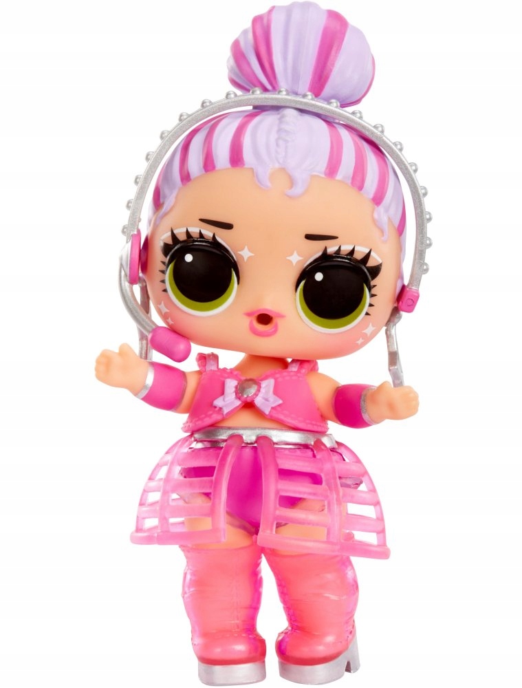 LOL Lalka w kuli SURPRISE Świecąca Niespodzianka Neon Pop Stars AKCESORIA Stan opakowania oryginalne
