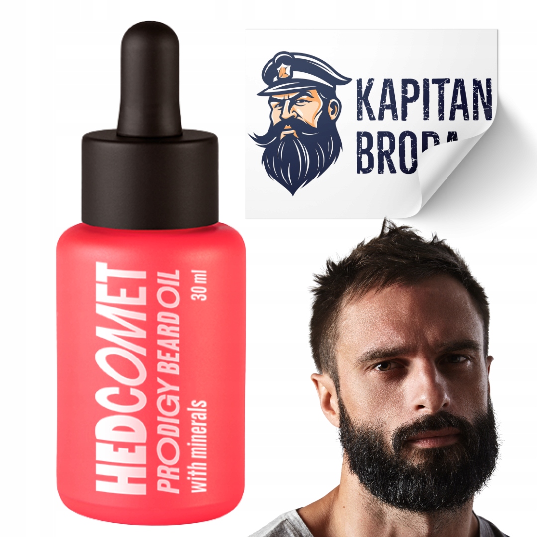 Prodigy Beard Oil Hedcomet Kondicionační olej na vousy s minerály 30 ml