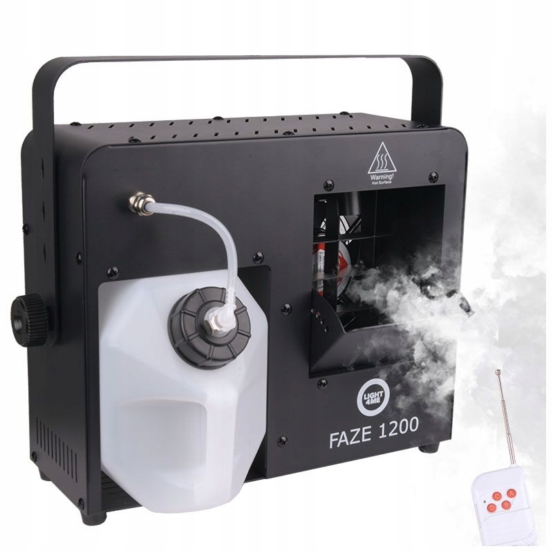 Wytwornica Dymu Mgły Hazer 1200W Timer Pilot Bezprzewodowy DMX