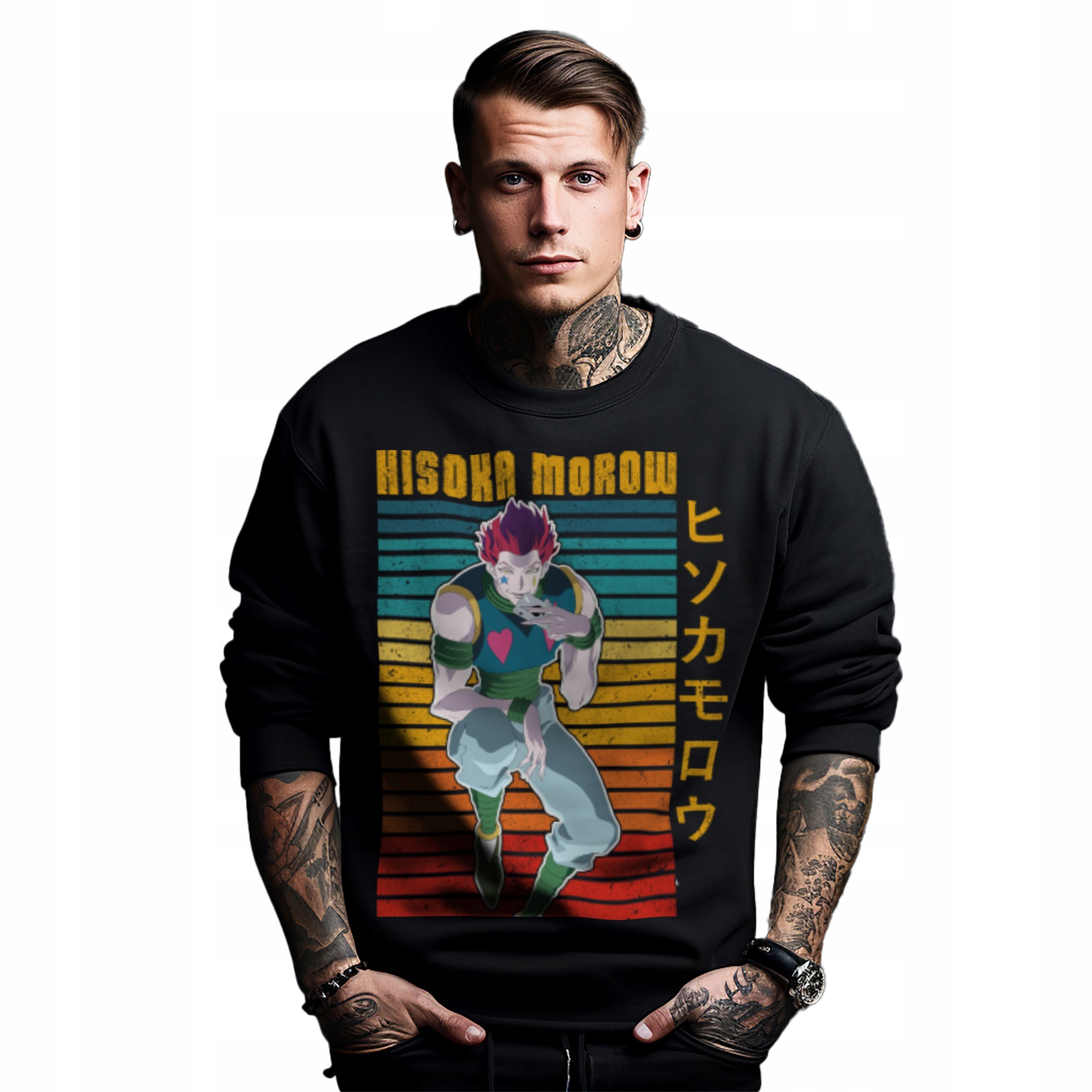 Mikina s potiskem Anime Hisoka Morow.