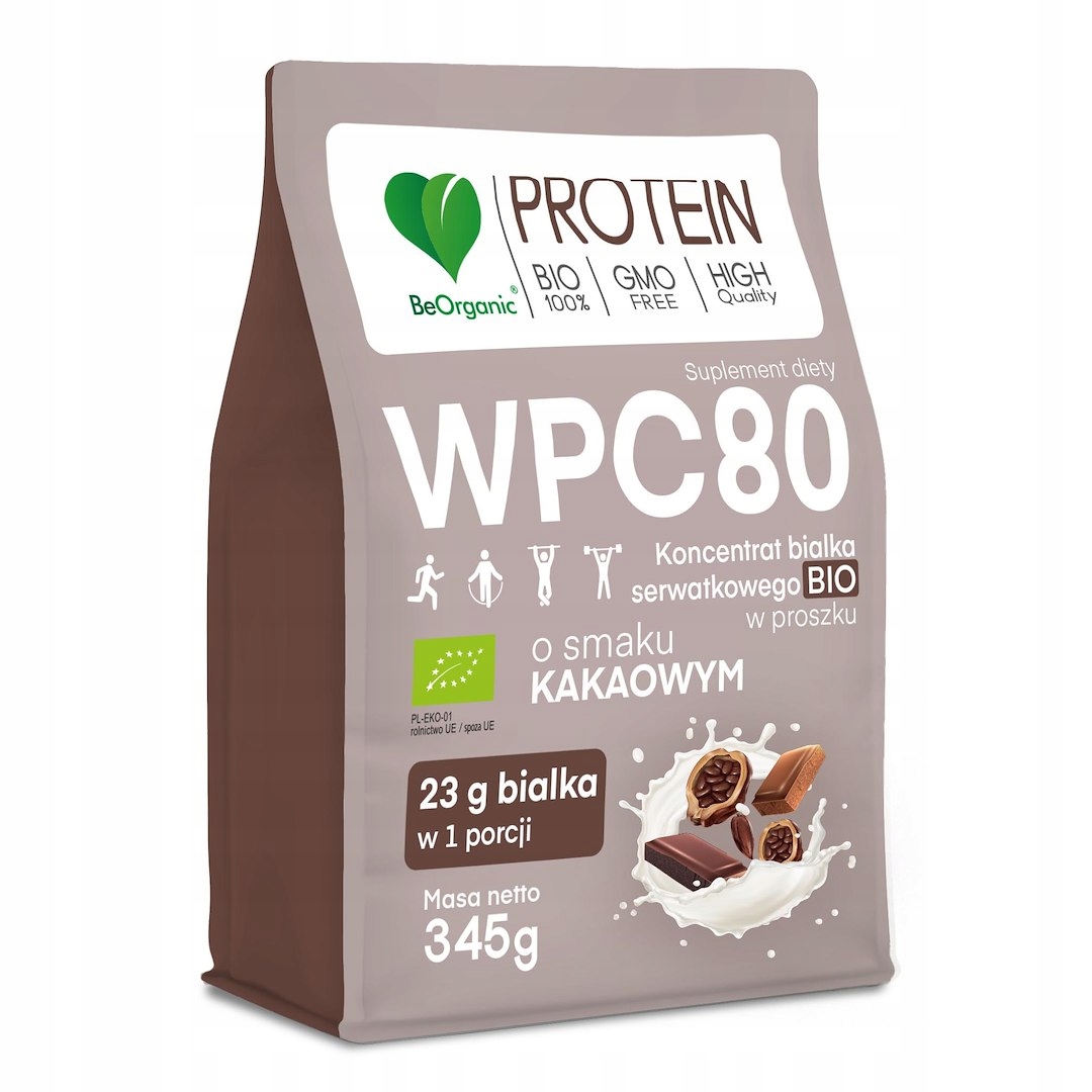 Syrovátkový Protein S Kakaovou Příchutí (koncentrát Wpc 80) Bez Přísady...