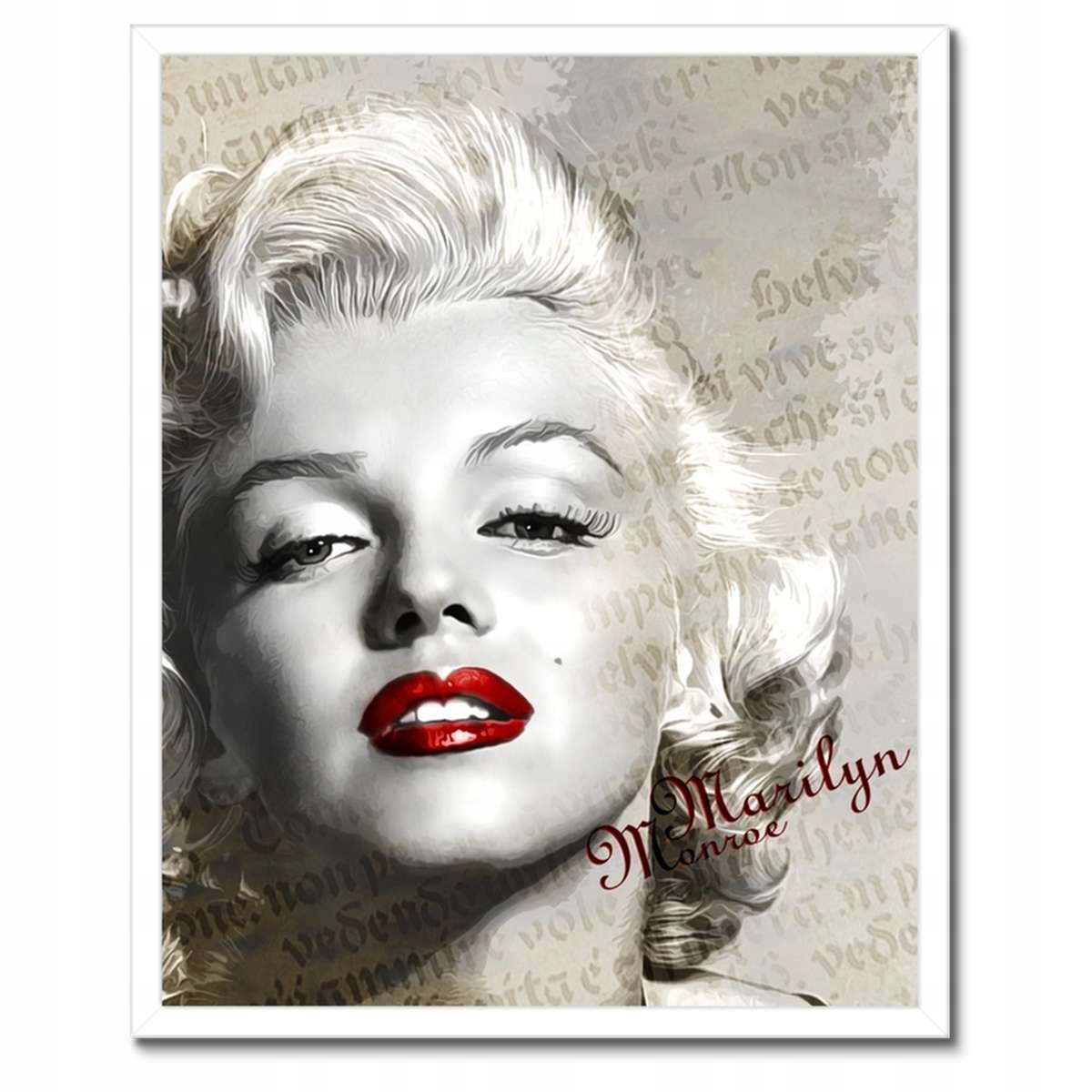 Plakáty v rámu 40x50 Marilyn Monroe